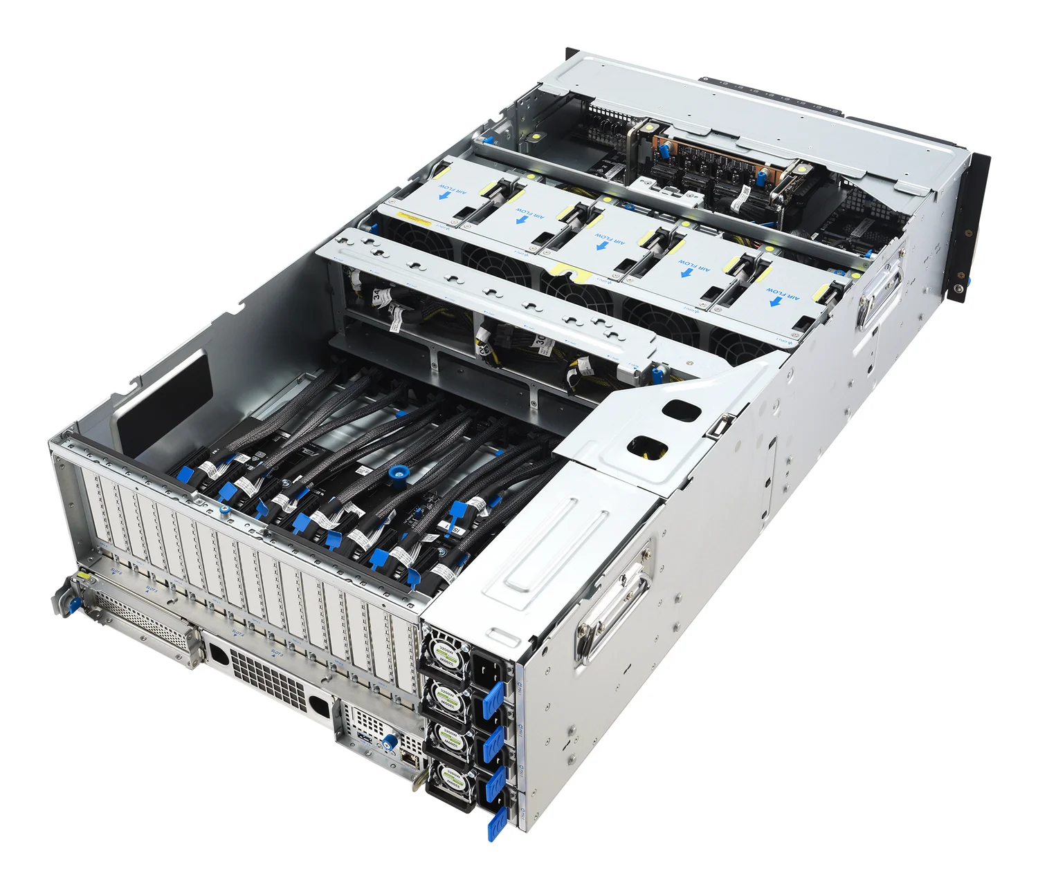 Servidor Asus ESC8000A-E13 SKU2 Rack 4U AMD EPYC 3200W - Imagem 5