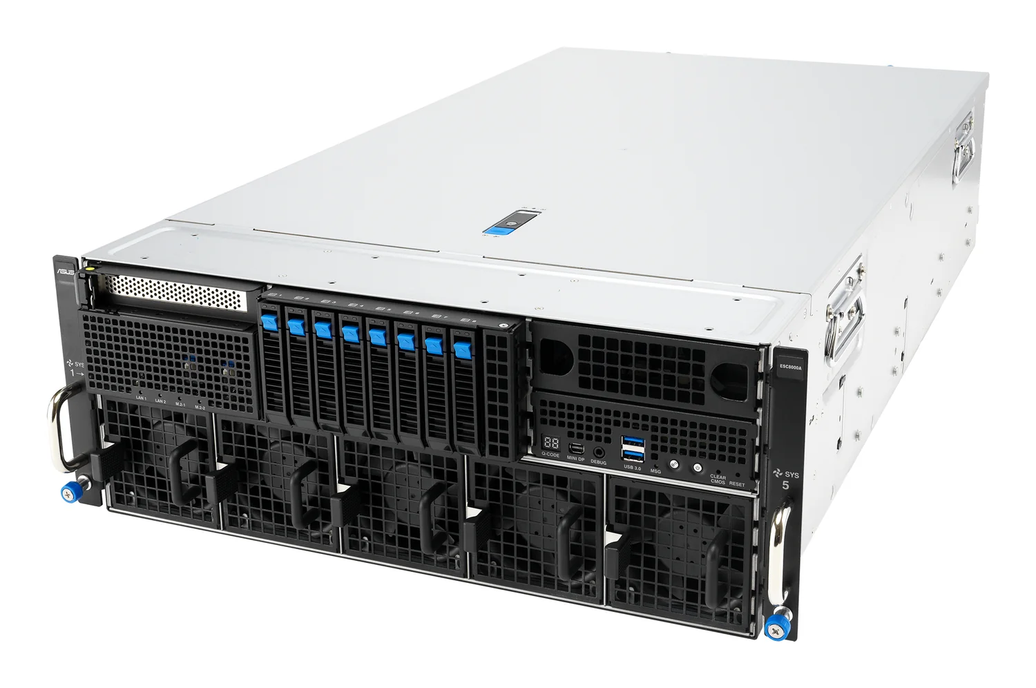Servidor Asus ESC8000A-E13 SKU2 Rack 4U AMD EPYC 3200W - Imagem 1
