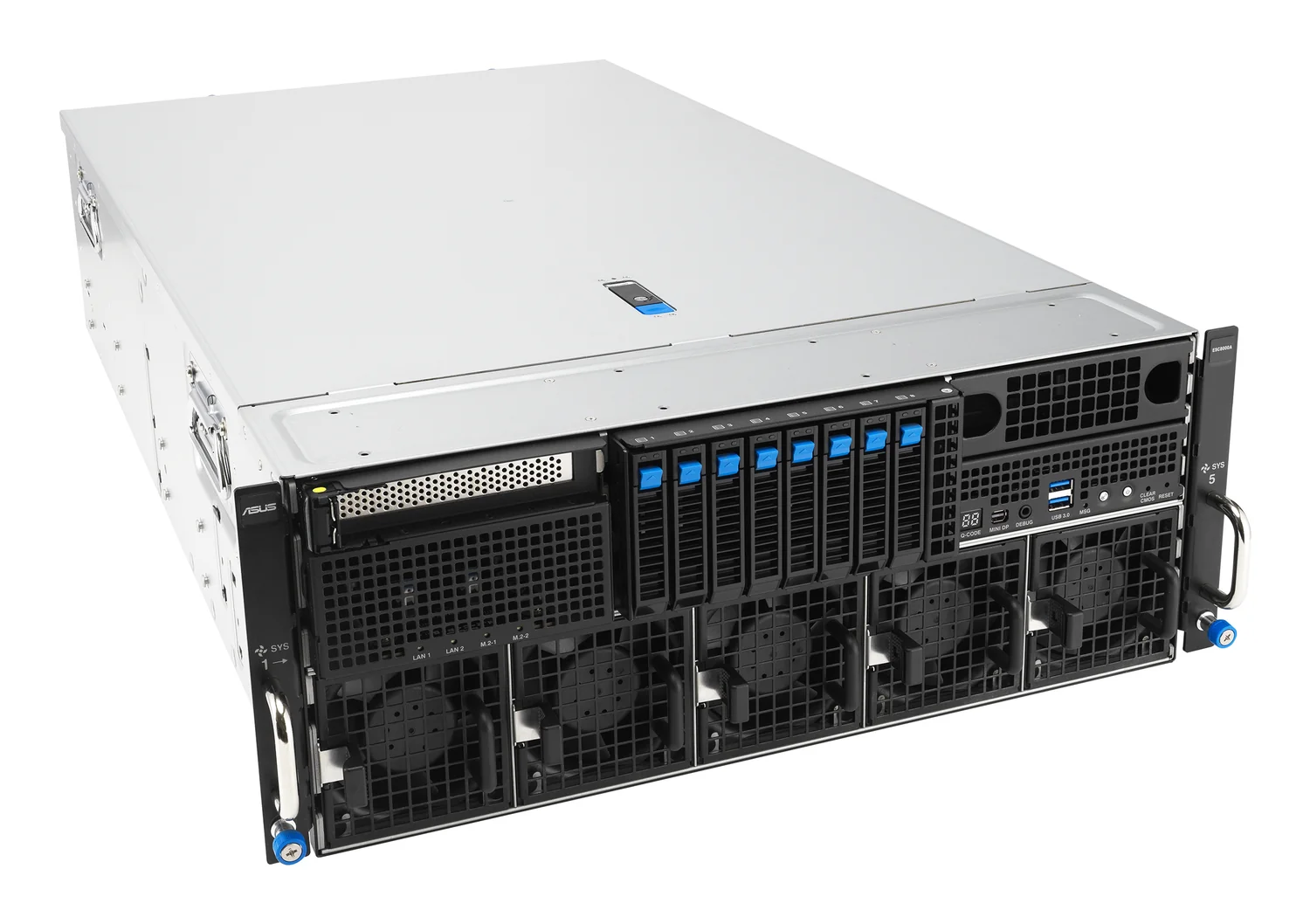 Servidor Asus ESC8000A-E13 SKU2 Rack 4U AMD EPYC 3200W - Imagem 3