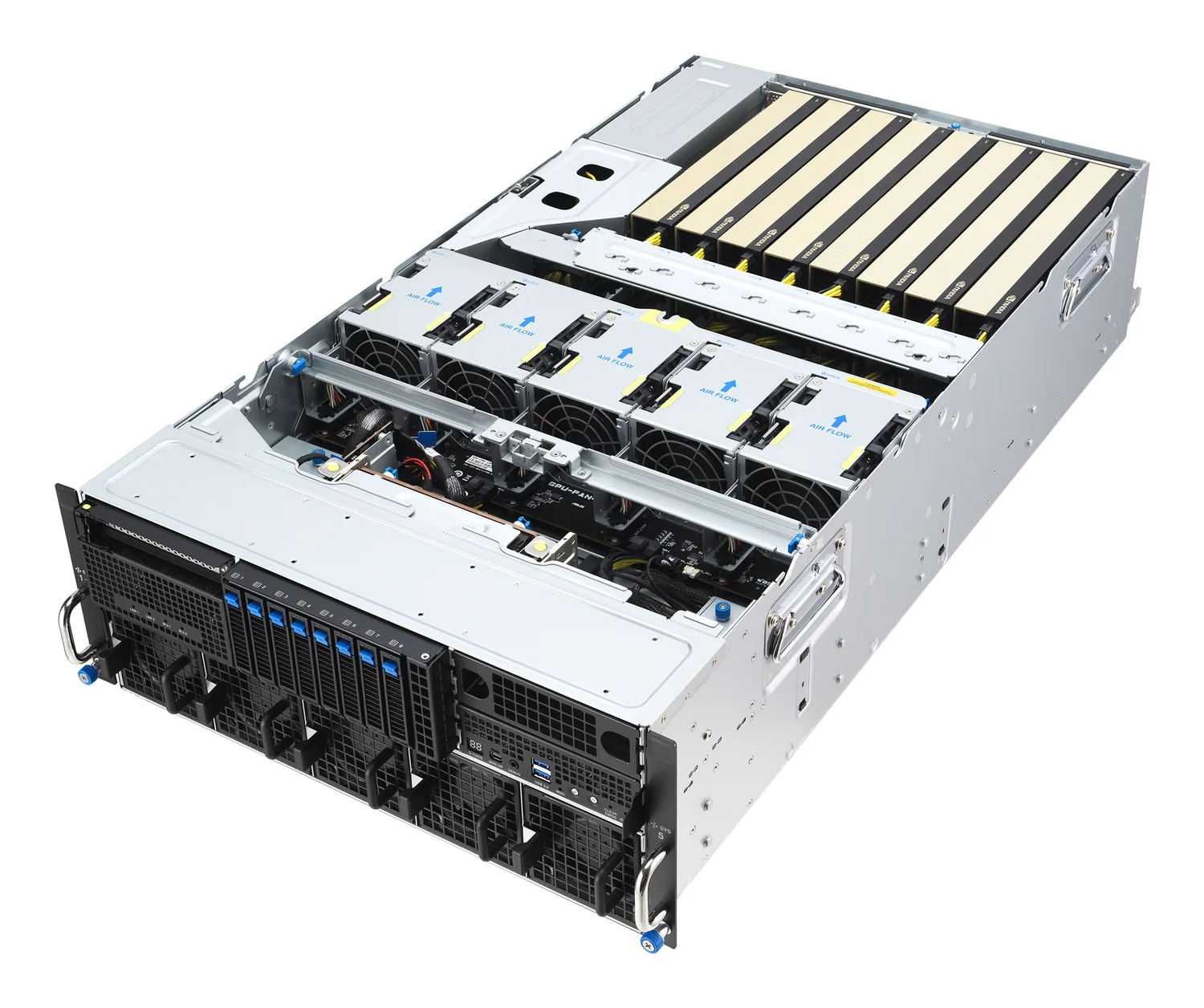 Servidor Asus ESC8000A-E13 SKU2 Rack 4U AMD EPYC 3200W - Imagem 14