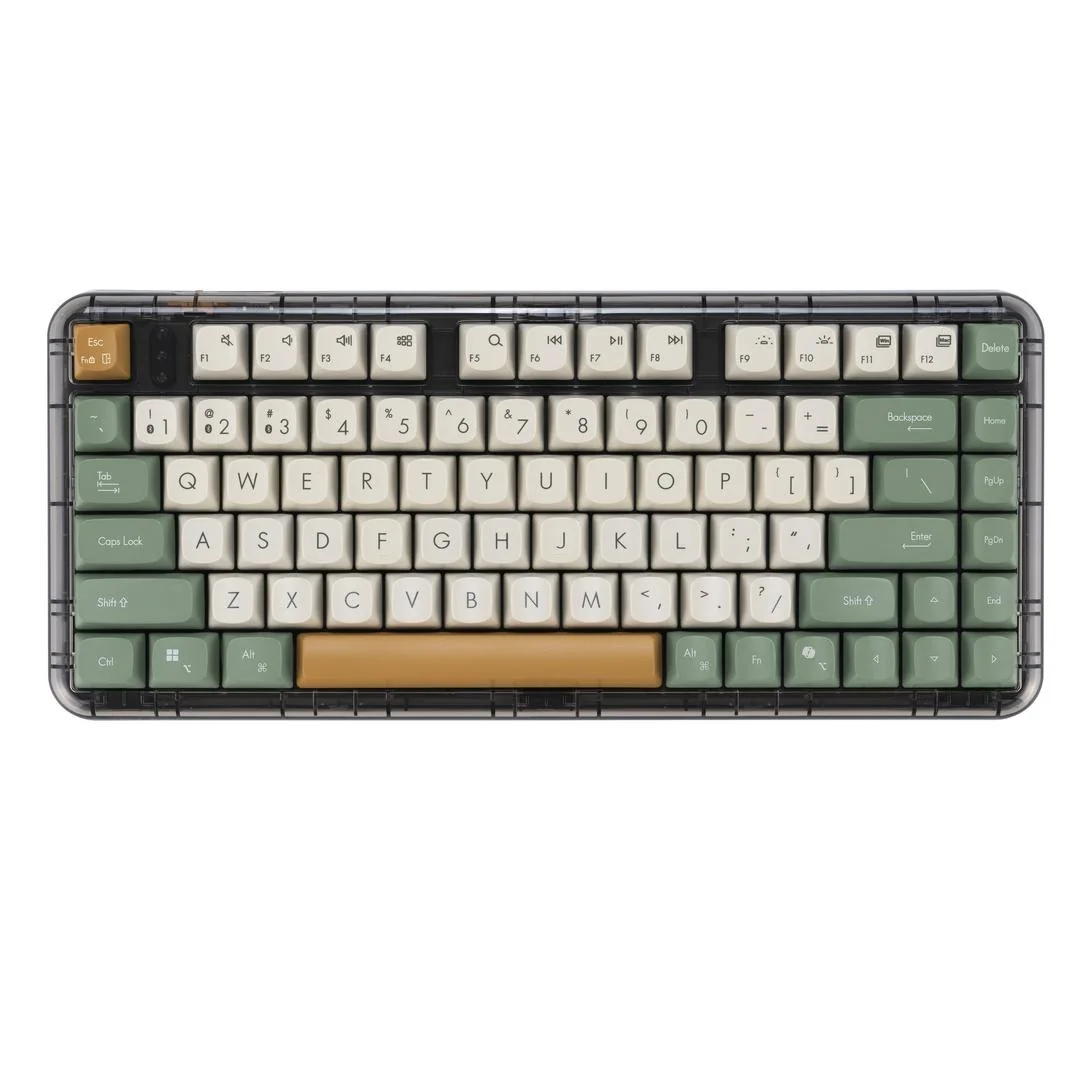 Teclado Asus Jelly75 KD201 mecânico compacto Orange Meadow