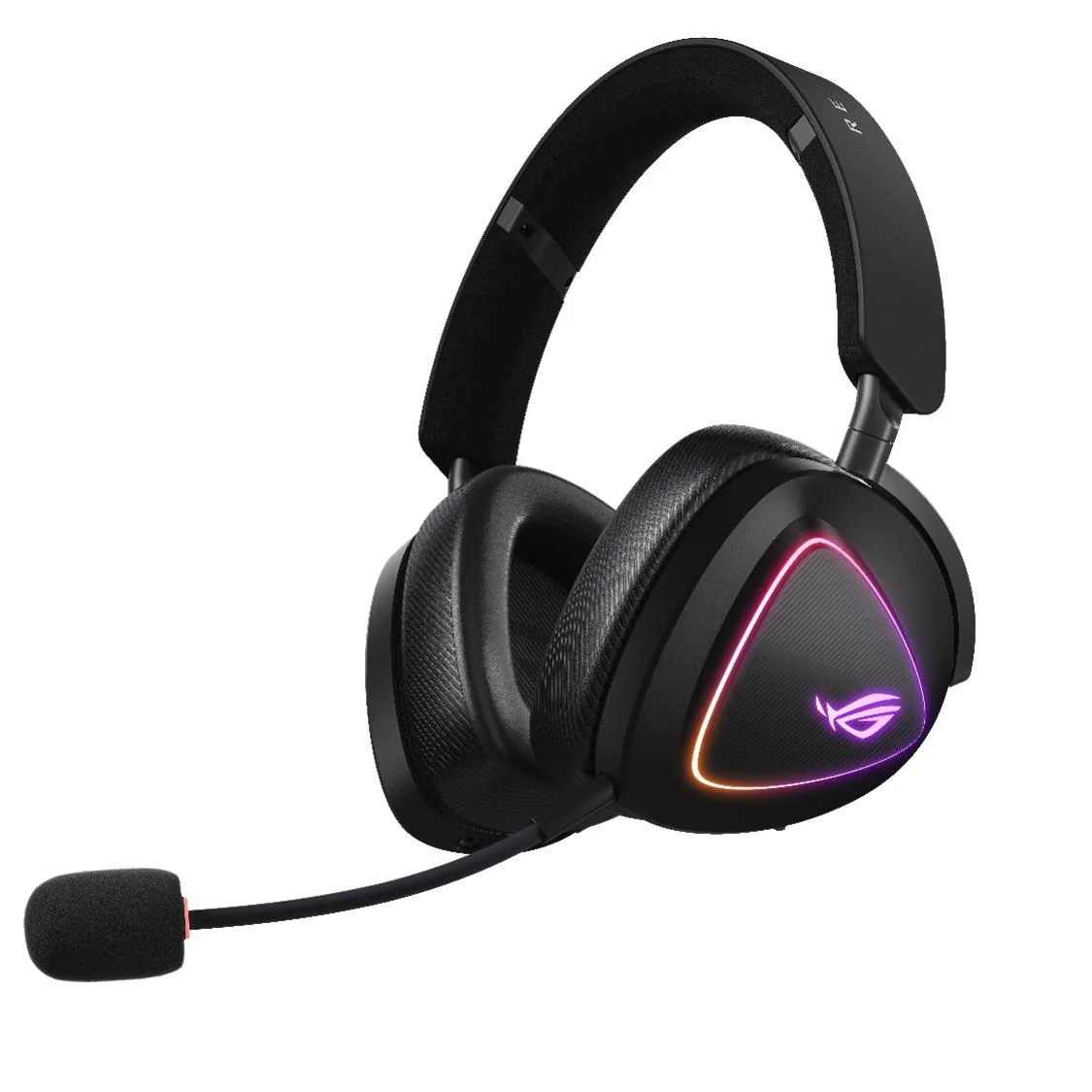 Auscultadores Gaming ASUS ROG Delta II RGB com fios e sem fios Bluetooth Preto