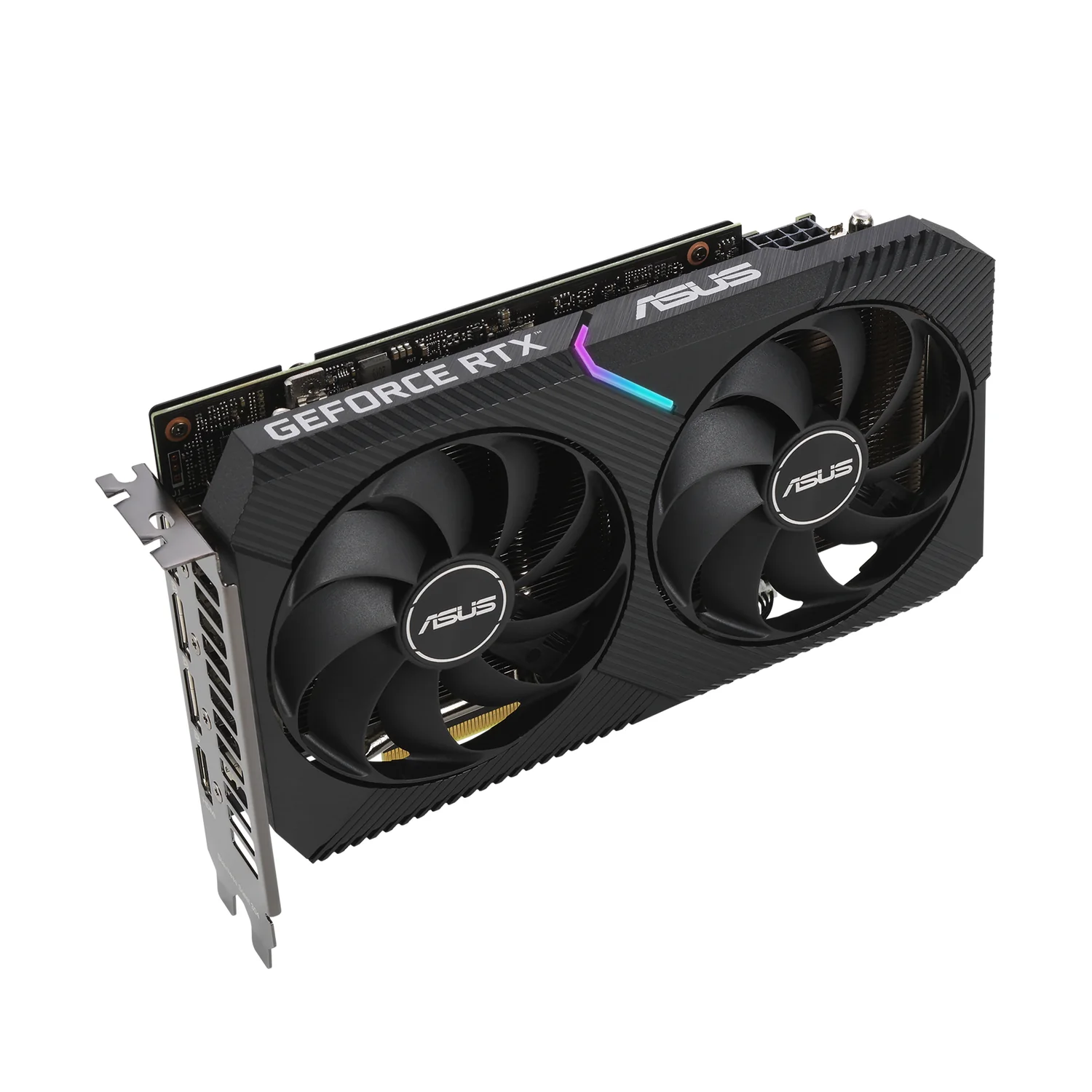 Placa Gráfica ASUS Dual GeForce RTX 3060 V2 OC Edition 12GB GDDR6 192-bit HDMI 2.1 DisplayPort 1.4a Preto - Imagem 7
