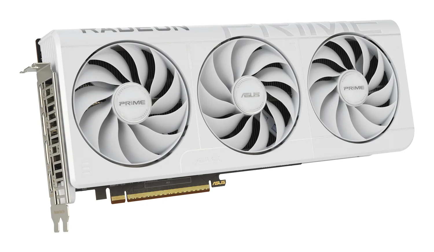Placa gráfica ASUS Prime Radeon RX 9070 XT OC 16GB GDDR6 Branca - Imagem 3