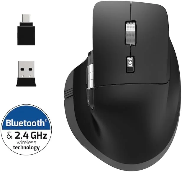 Rato Sem Fios Bluetooth Recarregável Port Designs Ultimate 4000 DPI - Imagem 5