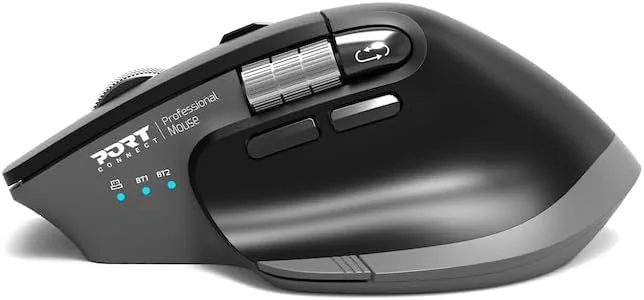 Rato Sem Fios Bluetooth Recarregável Port Designs Ultimate 4000 DPI - Imagem 3