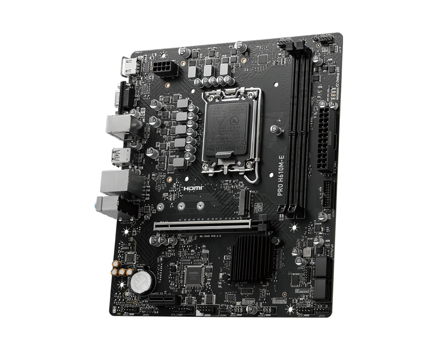 Motherboard MSI PRO H610M-E Intel LGA 1700 DDR5 Micro-ATX - Imagem 3