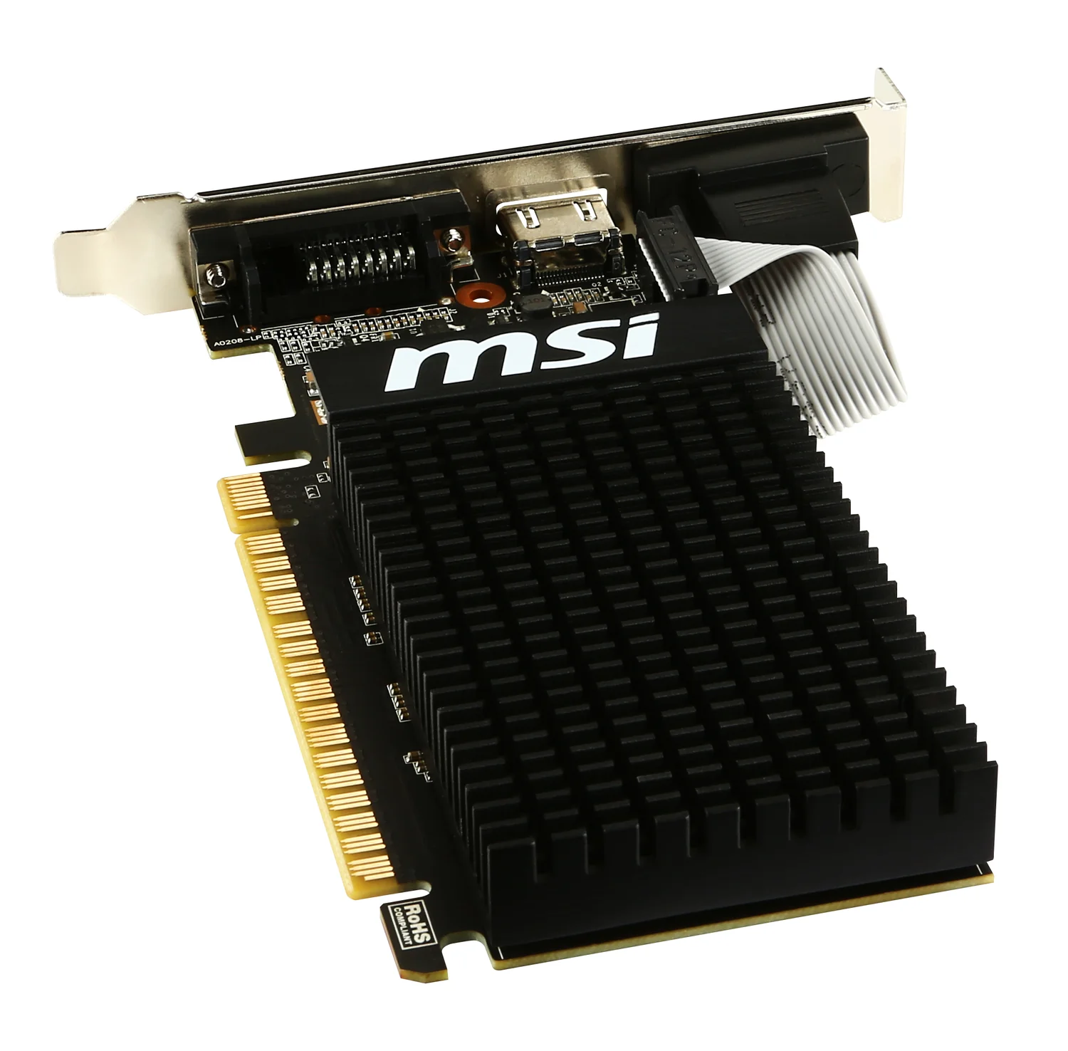 Placa Gráfica MSI GeForce GT 710 2GB GDDR3 Low Profile — Silenciosa e Compacta - Imagem 5
