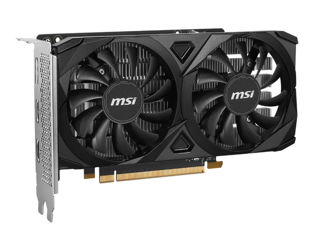 Placa Gráfica MSI GeForce RTX 3050 VENTUS 2X E 6GB GDDR6 OC PCIe 4.0 HDMI DisplayPort - Imagem 3