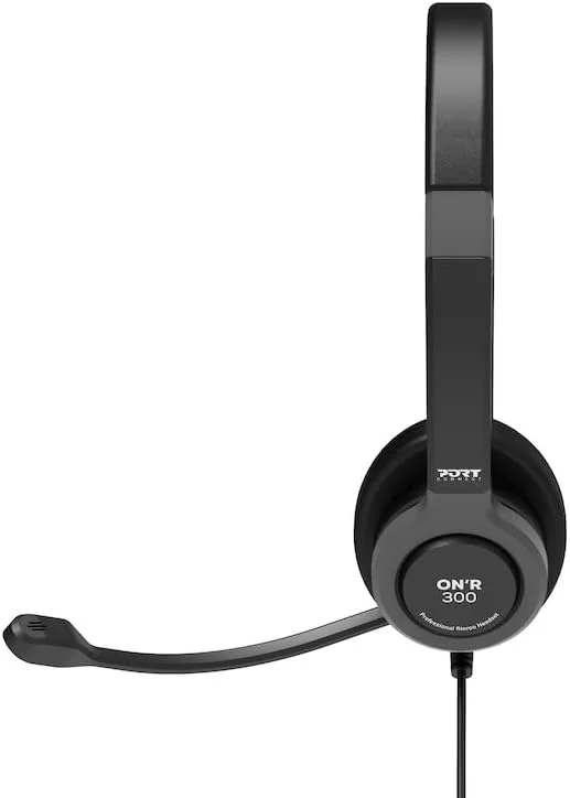 Auscultadores Estéreo Port Designs Office com Microfone USB-C/USB-A - Imagem 8
