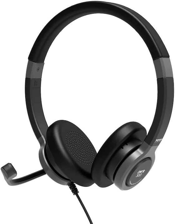 Auscultadores Estéreo Port Designs Office com Microfone USB-C/USB-A - Imagem 3