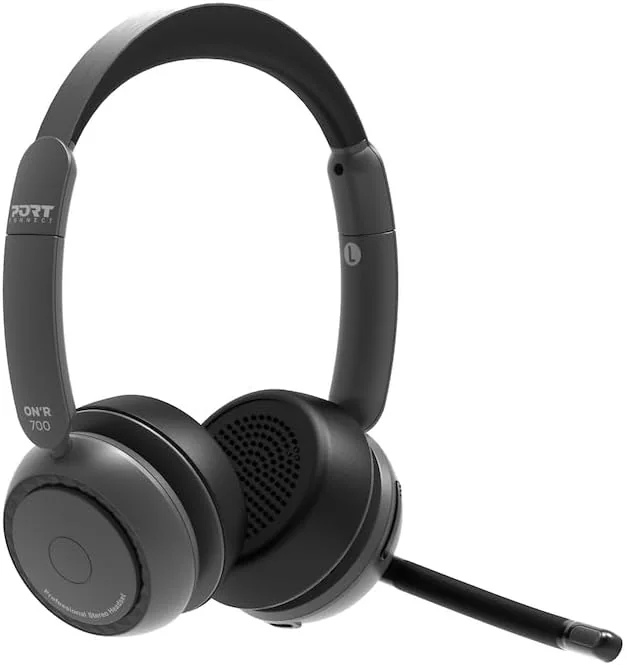 Auriculares Bluetooth Port Designs Binaural Headset Pro com Base de Carregamento - Imagem 7