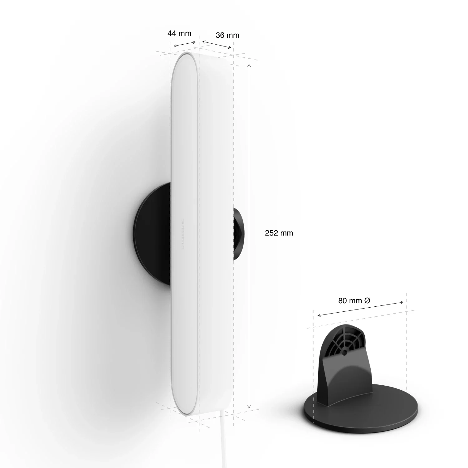 Candeeiro Inteligente Philips Hue Play Pack Duplo Branco - Imagem 3