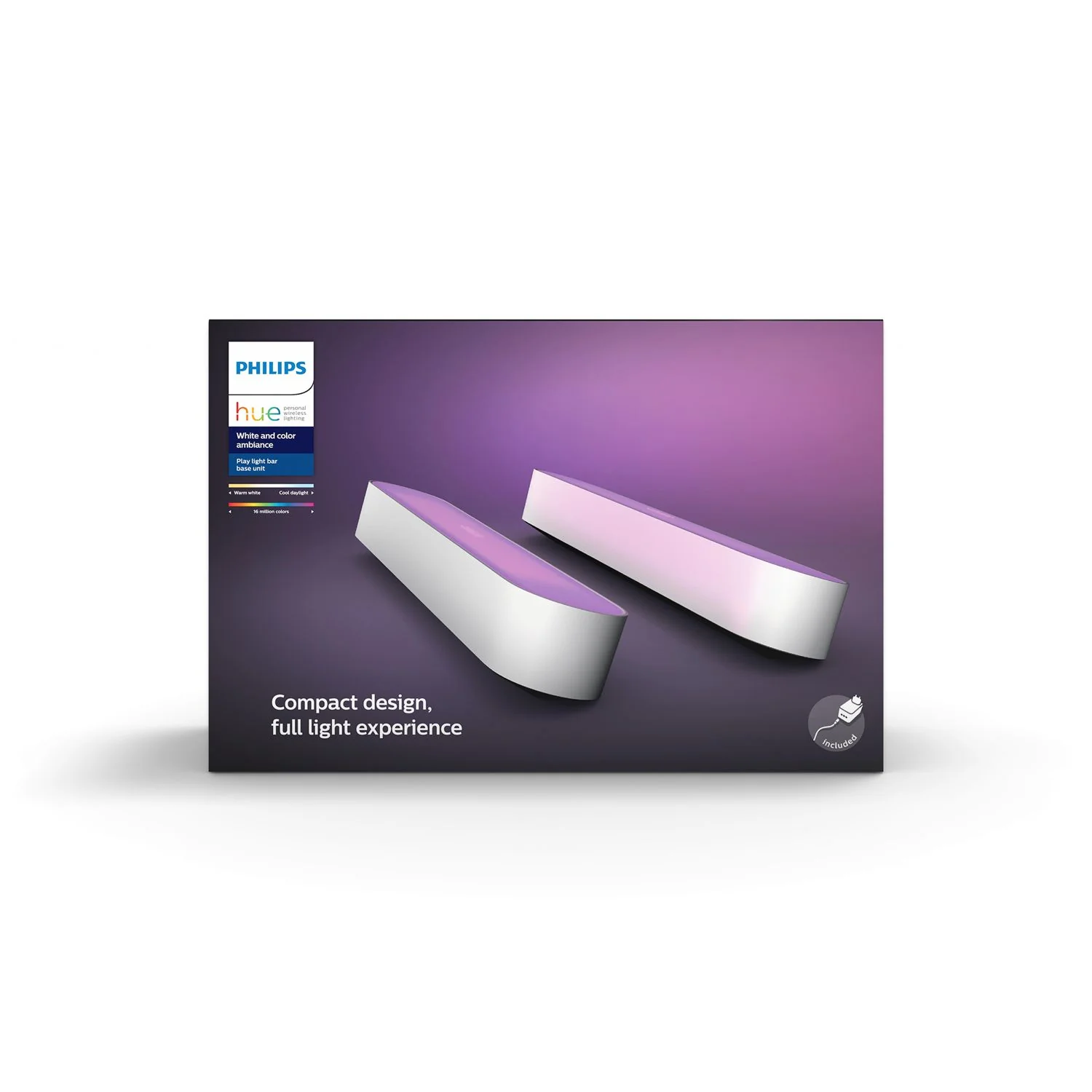 Candeeiro Inteligente Philips Hue Play Pack Duplo Branco - Imagem 9