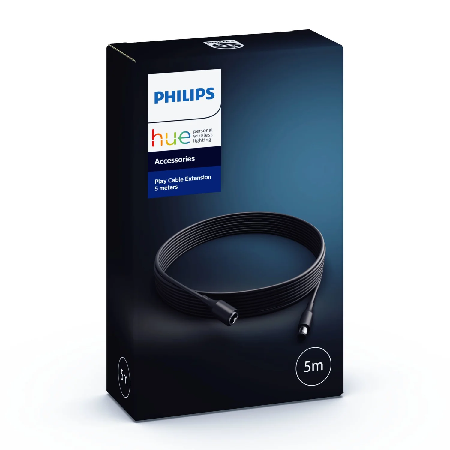 Cabo Extensão Philips Hue Play 5m Acessório Power Supply Wall Plug para Luminárias Hue Play - Imagem 5