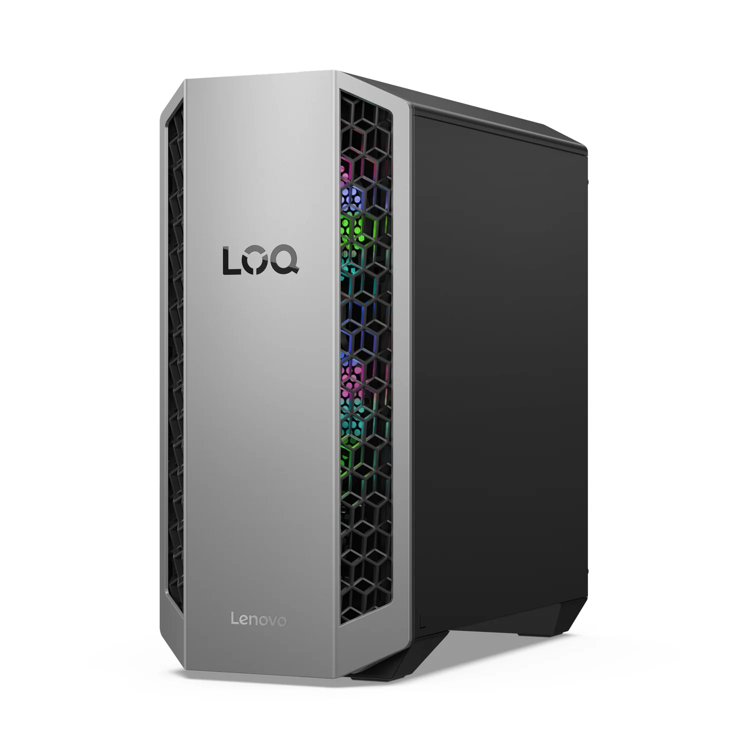 Computador Gaming Lenovo LOQ Tower 26ADR10-878 AMD Ryzen 7 8745HX 32GB 1TB SSD RTX 5070 12GB Cinzento/Preto - Imagem 2