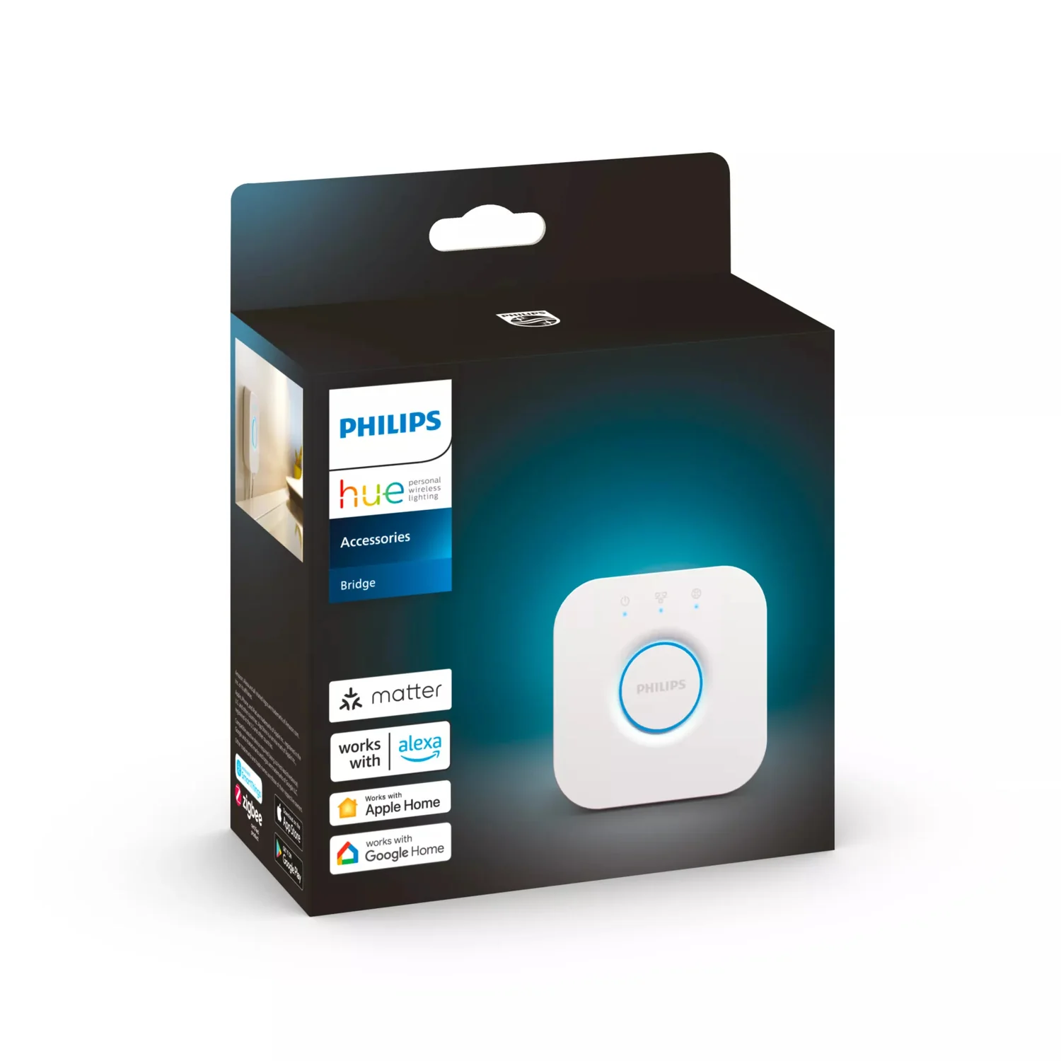 Ponte Inteligente Philips Hue Bridge EU ZigBee Compatível Alexa e Google - Imagem 7