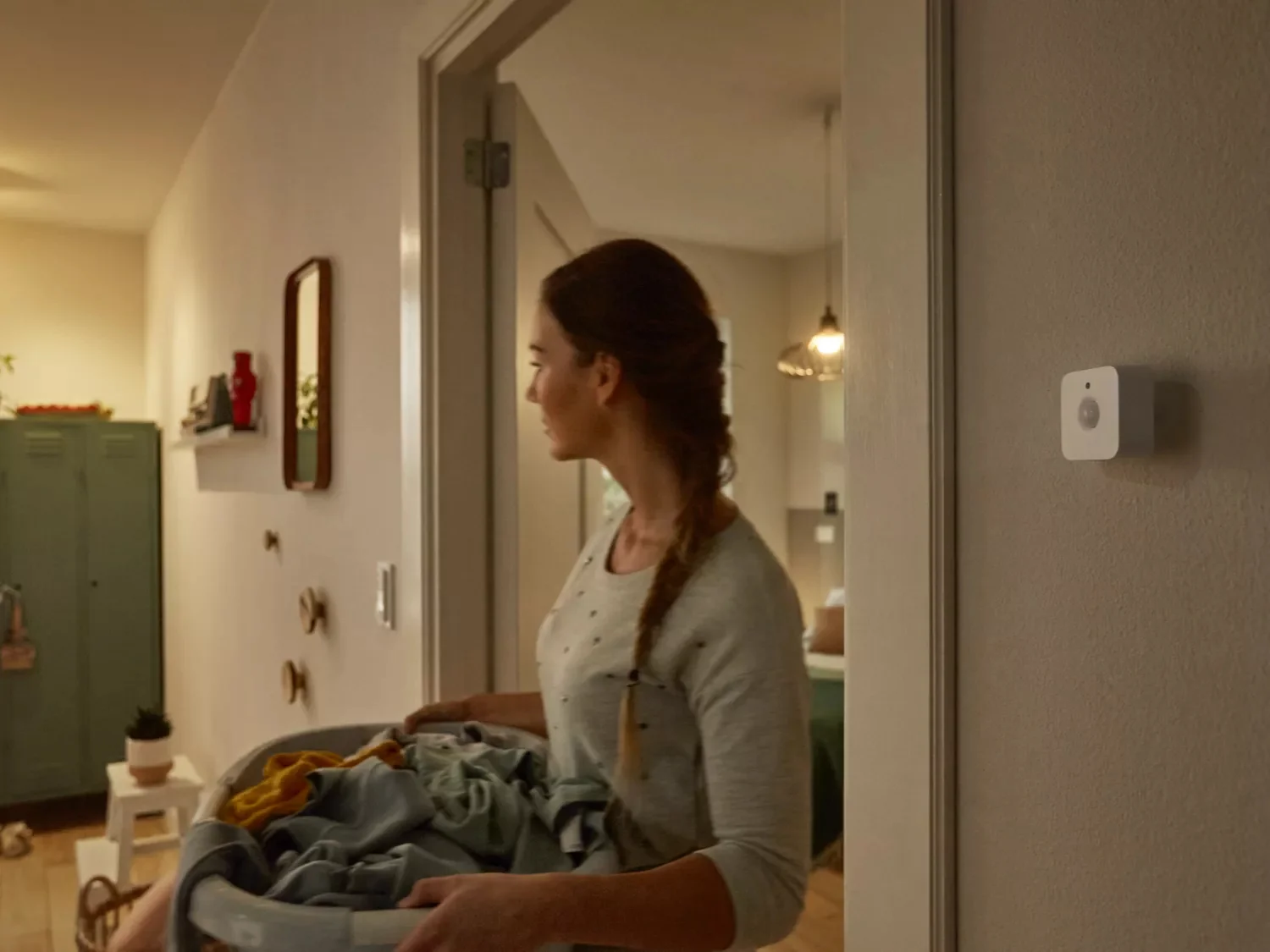 Sensor de Movimento Philips Hue Motion Sensor Sem Fios Zigbee Branco - Imagem 6