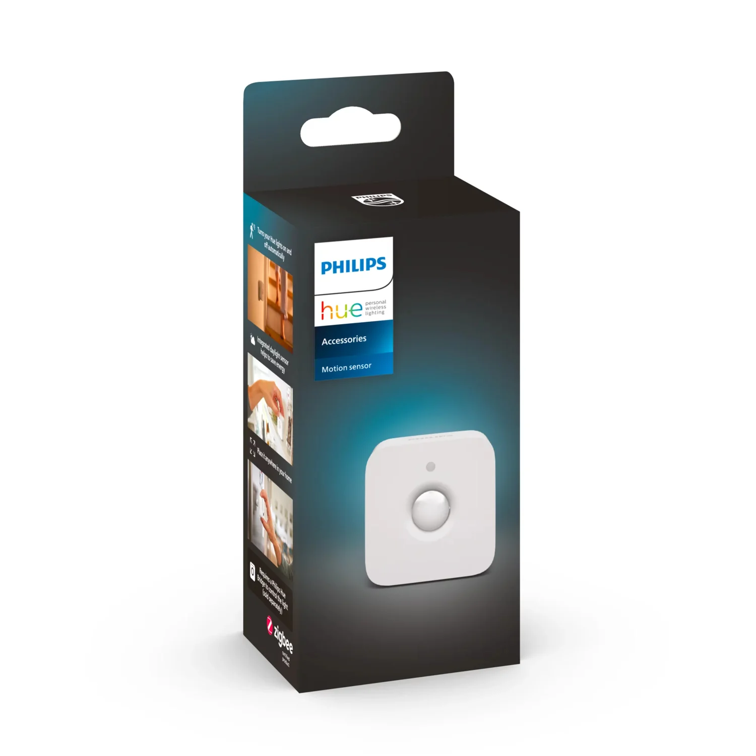 Sensor de Movimento Philips Hue Motion Sensor Sem Fios Zigbee Branco - Imagem 7