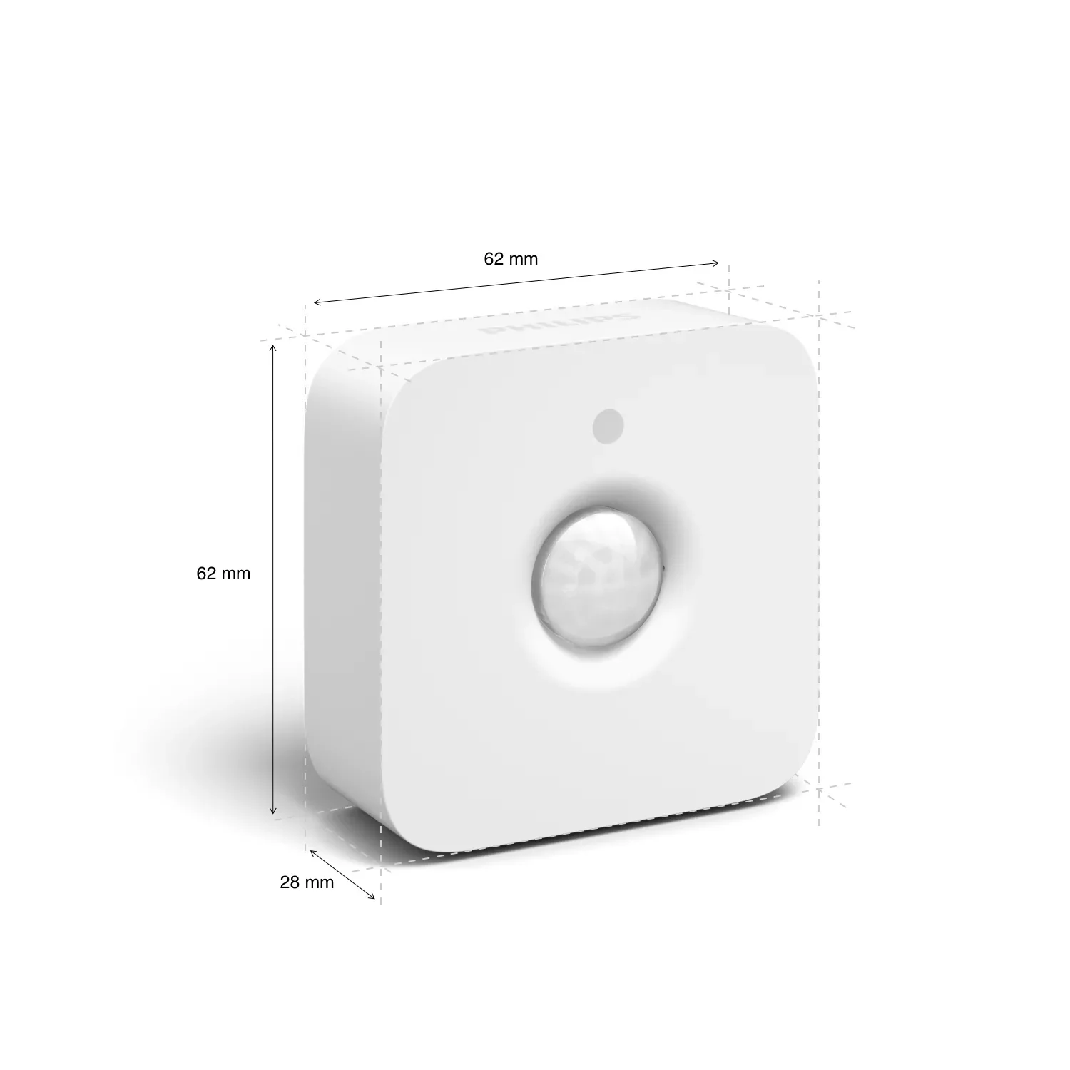 Sensor de Movimento Philips Hue Motion Sensor Sem Fios Zigbee Branco - Imagem 2