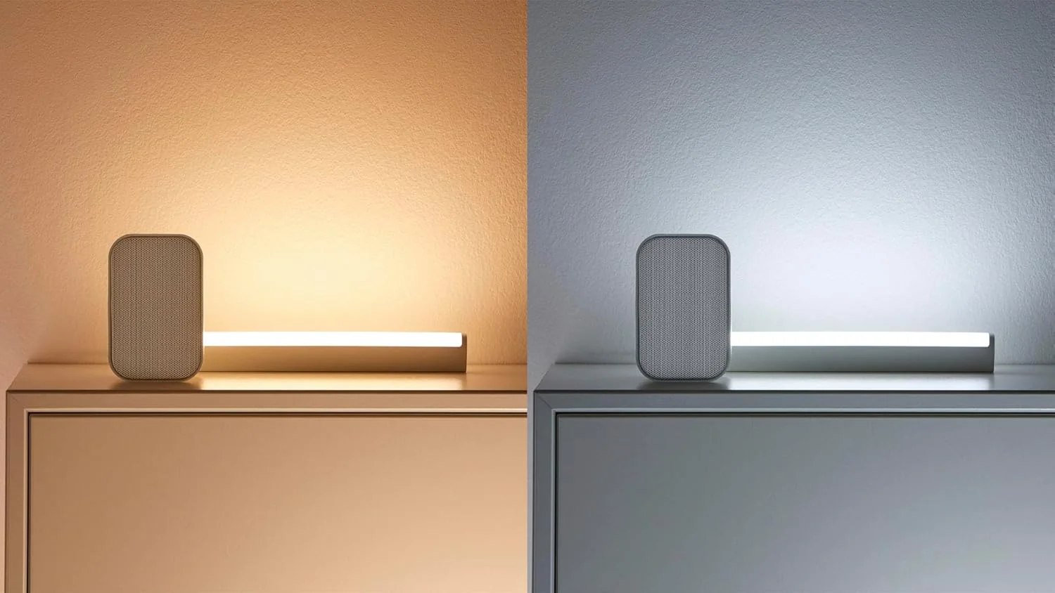 Barra de luz LED inteligente WiZ Wi-Fi Bluetooth multicolor RGB - Imagem 4