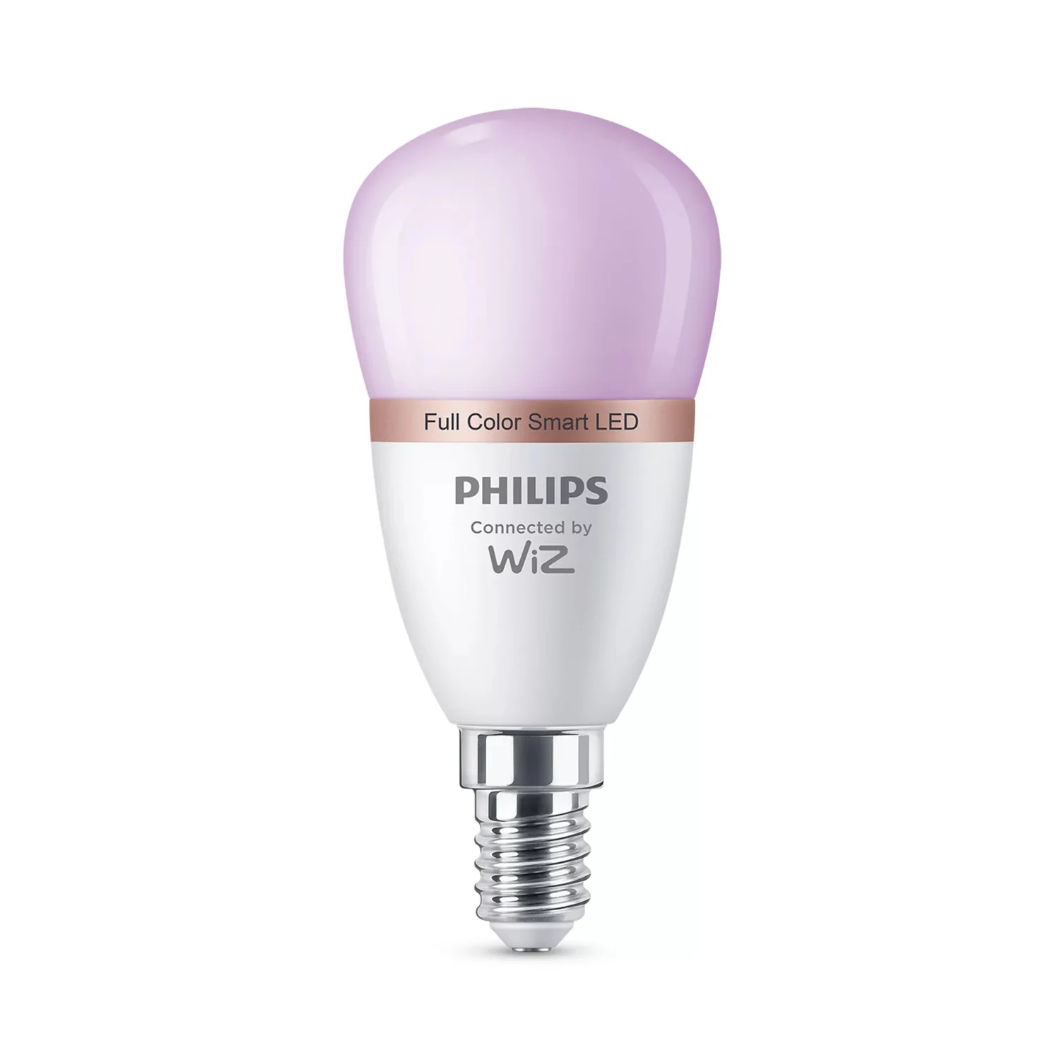 Lâmpada LED Philips WiZ P45 E14 4.9W (40W) 470lm RGB Inteligente Wi-Fi Bluetooth