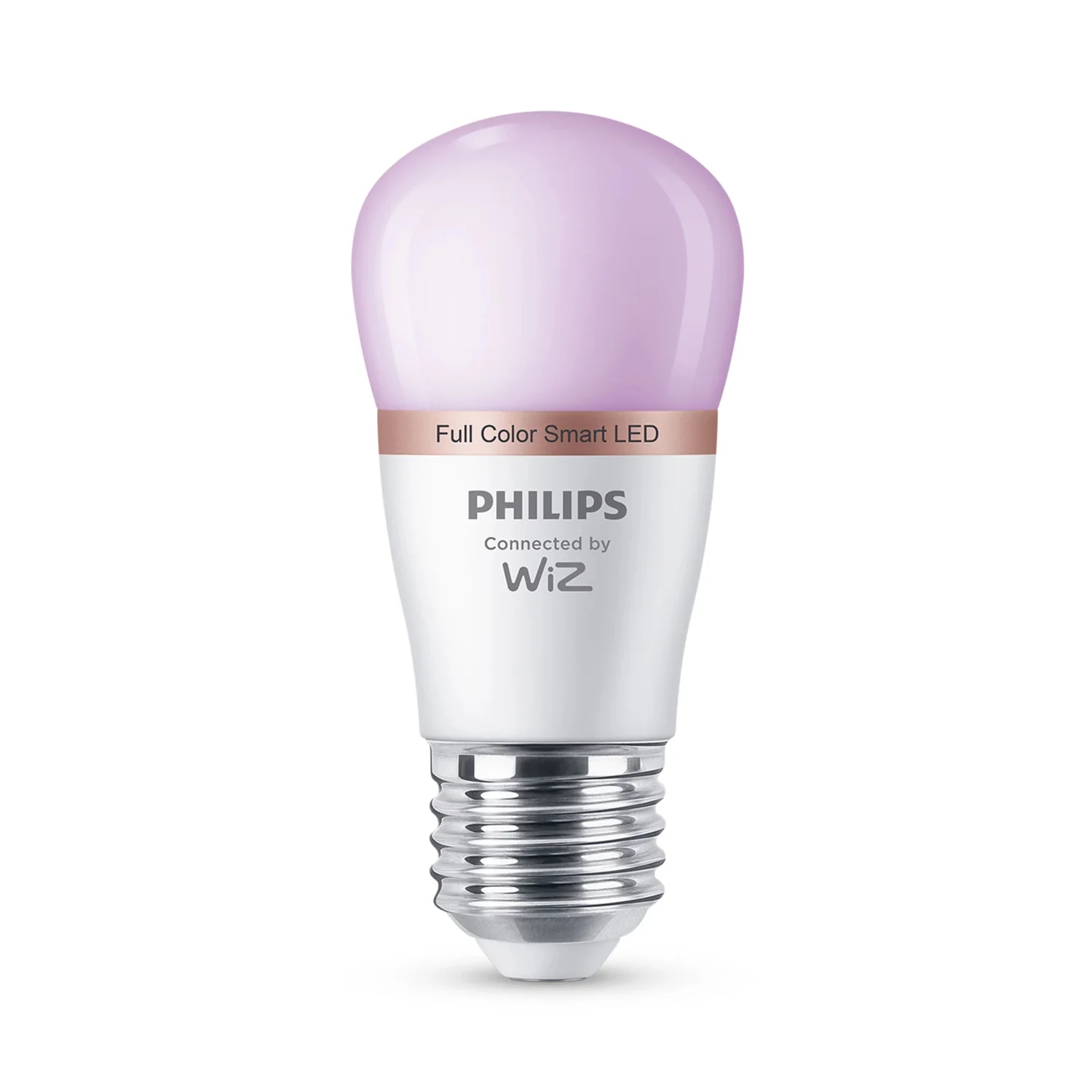Lâmpada Inteligente LED Philips WiZ P45 E27 4.9W (40W) 470lm RGB Wi-Fi Bluetooth