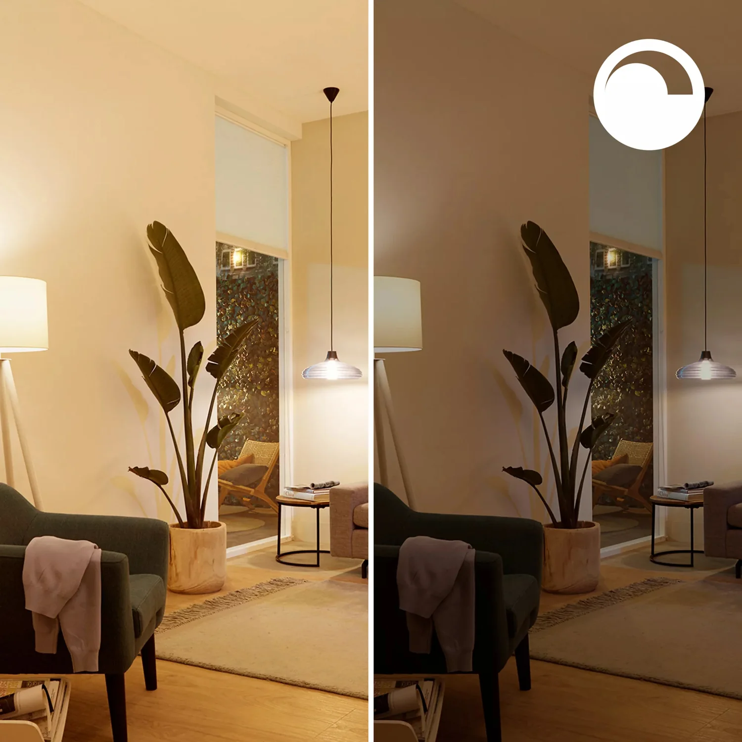 Lâmpada Inteligente LED Philips WiZ P45 E27 4.9W (40W) 470lm RGB Wi-Fi Bluetooth - Imagem 10