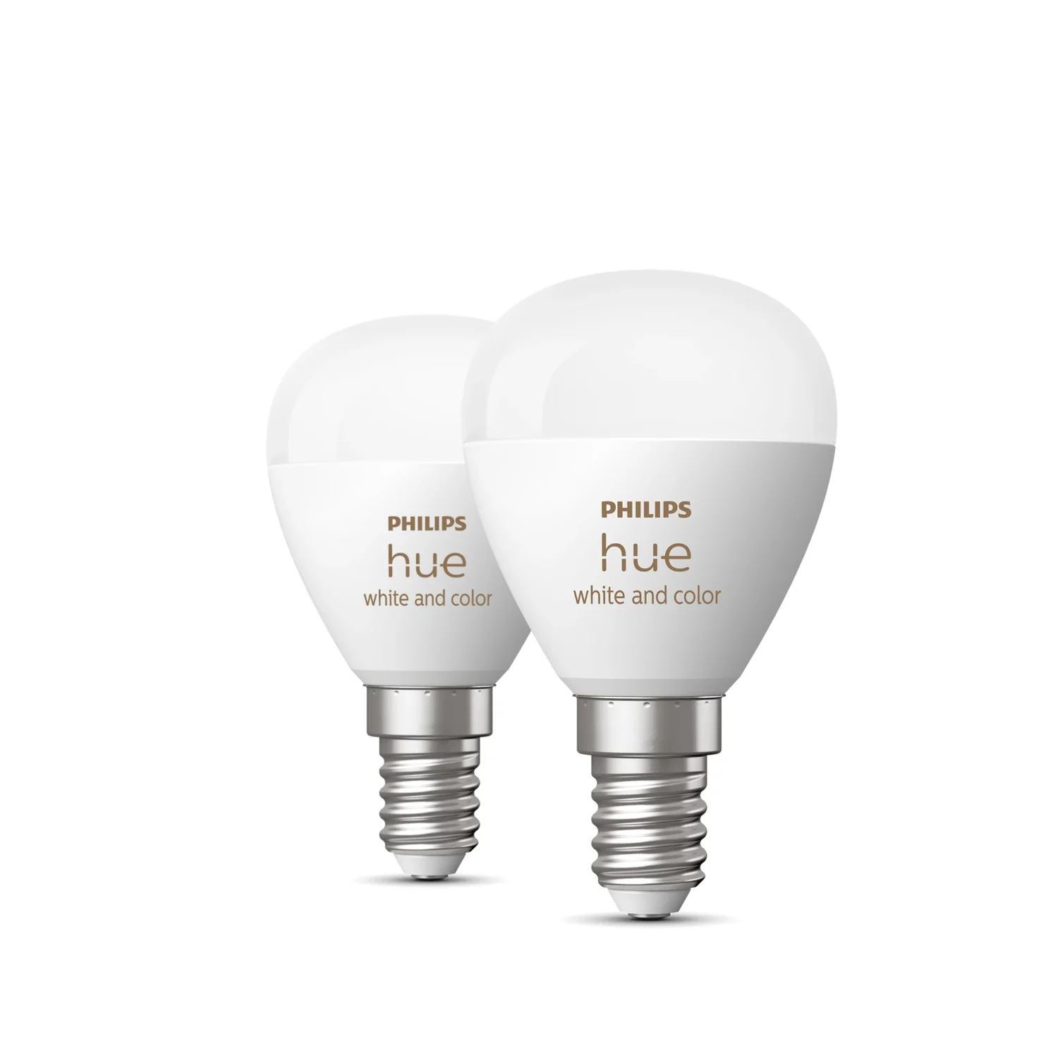 Lâmpada Inteligente Philips Hue E14 P45 White & Color Ambiance 5,1W 470lm Pack 2 - Imagem 2
