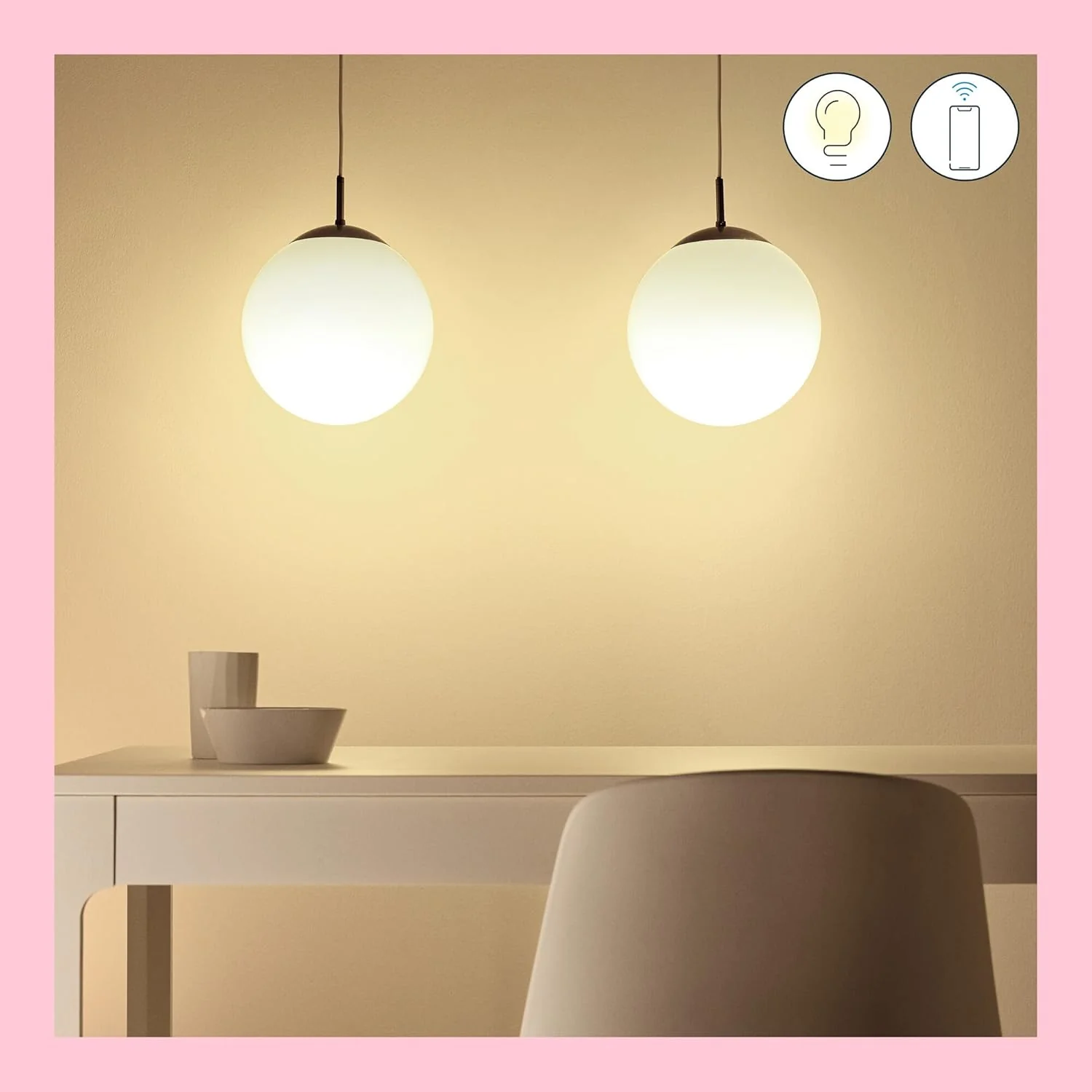 Lâmpada Inteligente LED Signify A60 E27 RGB 8.5W (60W) 806lm Wi-Fi Bluetooth Branco - Imagem 5