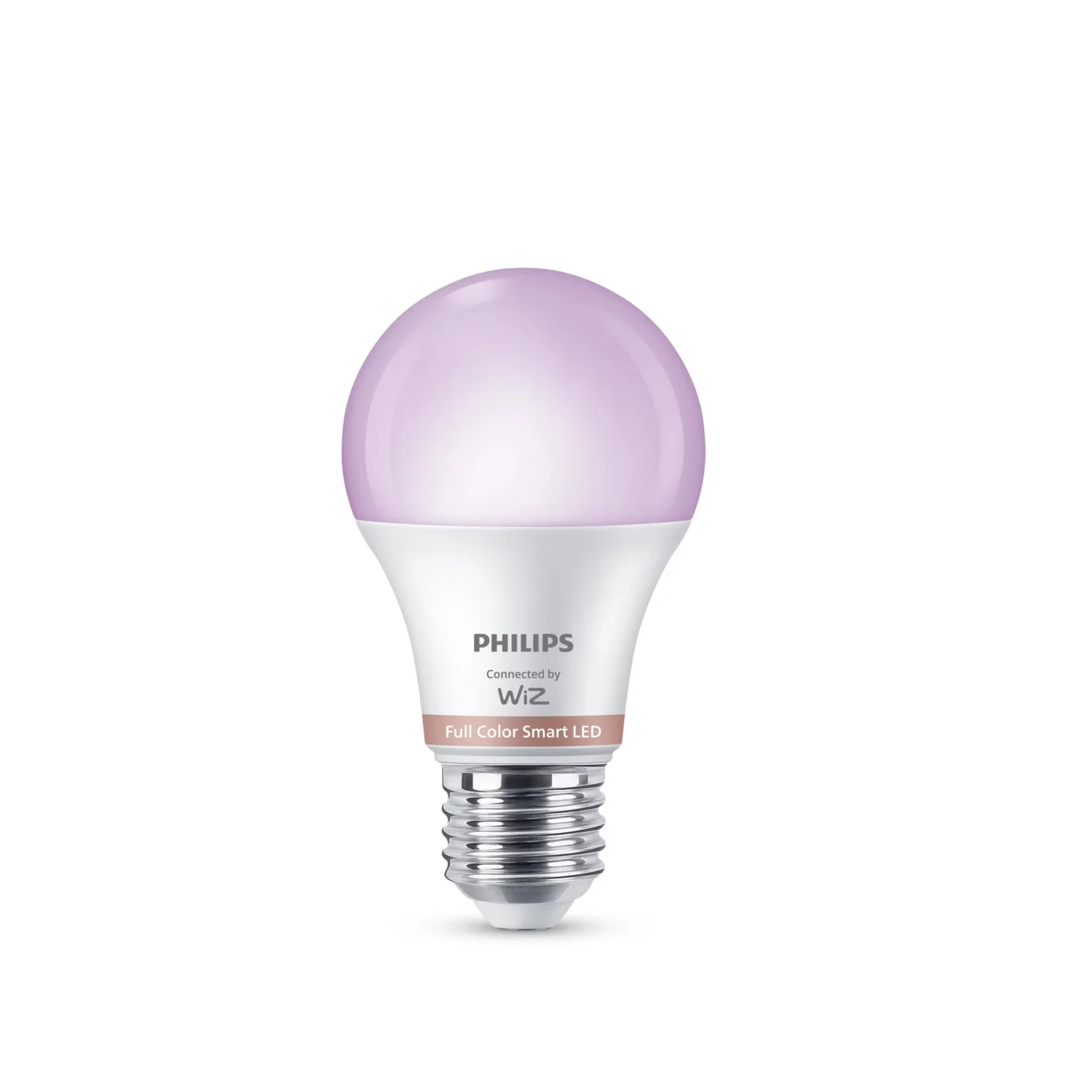 Lâmpada Inteligente Philips WiZ A60 E27 8,5W RGB Wi-Fi Bluetooth Smart Deal