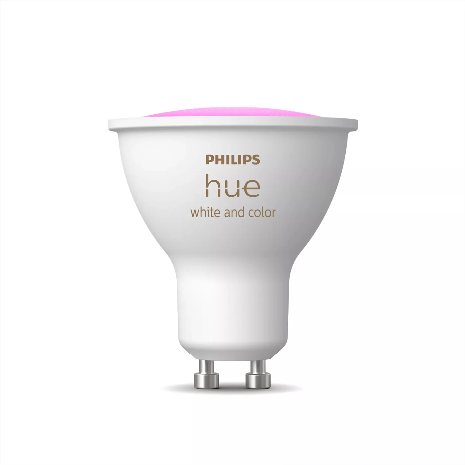 Lâmpada inteligente Philips Hue White and Color GU10 4.2W