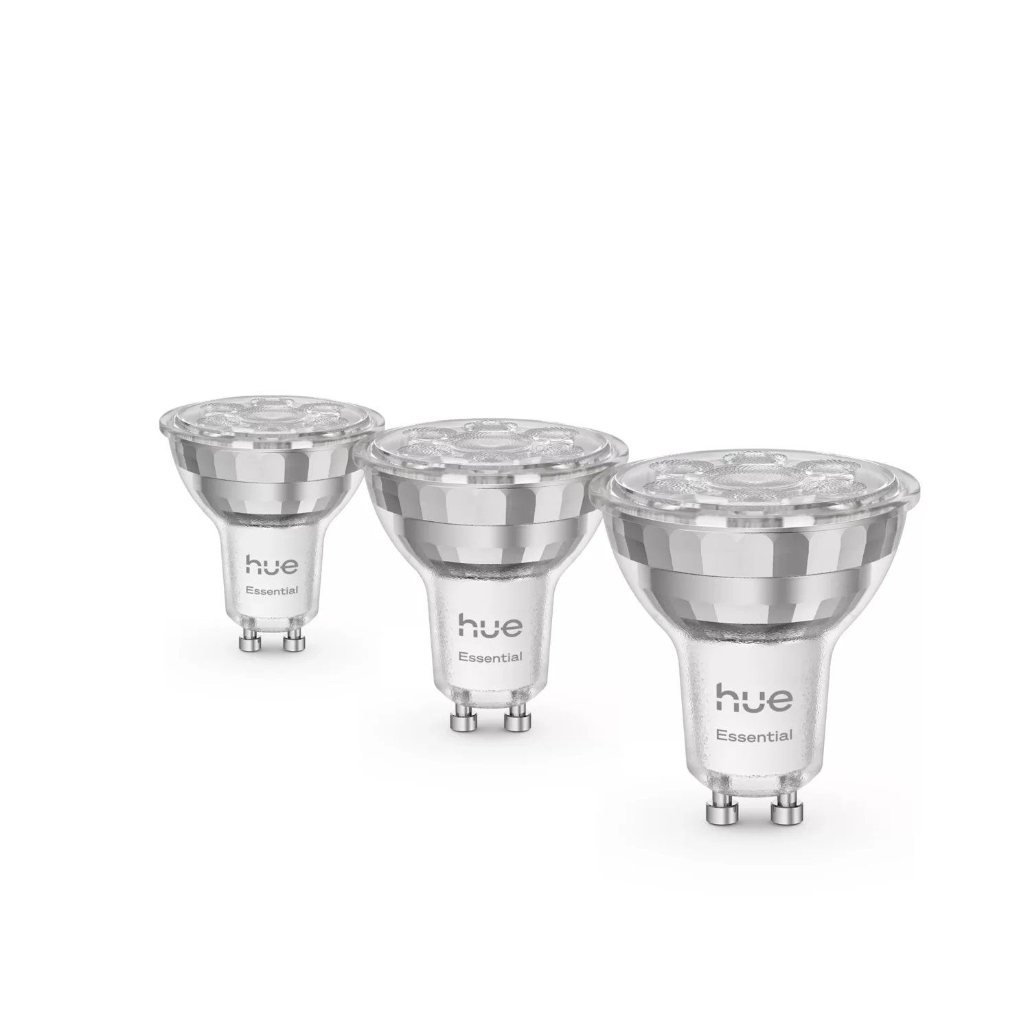 Lâmpada Inteligente Philips Hue Essential GU10 345 lm Branco e Cor 4,7 W Pack 3 unidades - Imagem 2