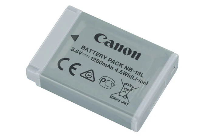 Bateria Canon NB-13L Ião-lítio 1250 mAh para câmaras PowerShot G7X - Imagem 1