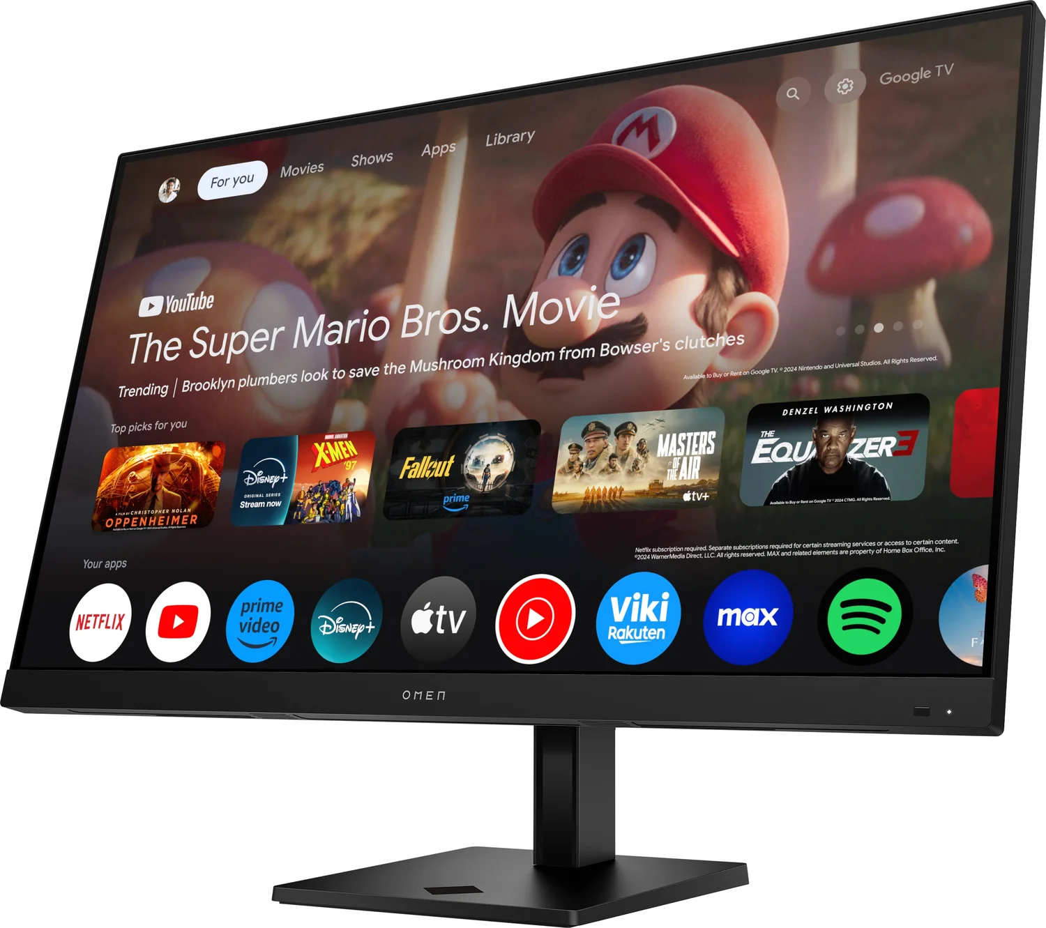 Monitor Gaming OMEN by HP 32x 31.5 polegadas 4K UHD IPS 144Hz HDR400 G-SYNC - Imagem 3