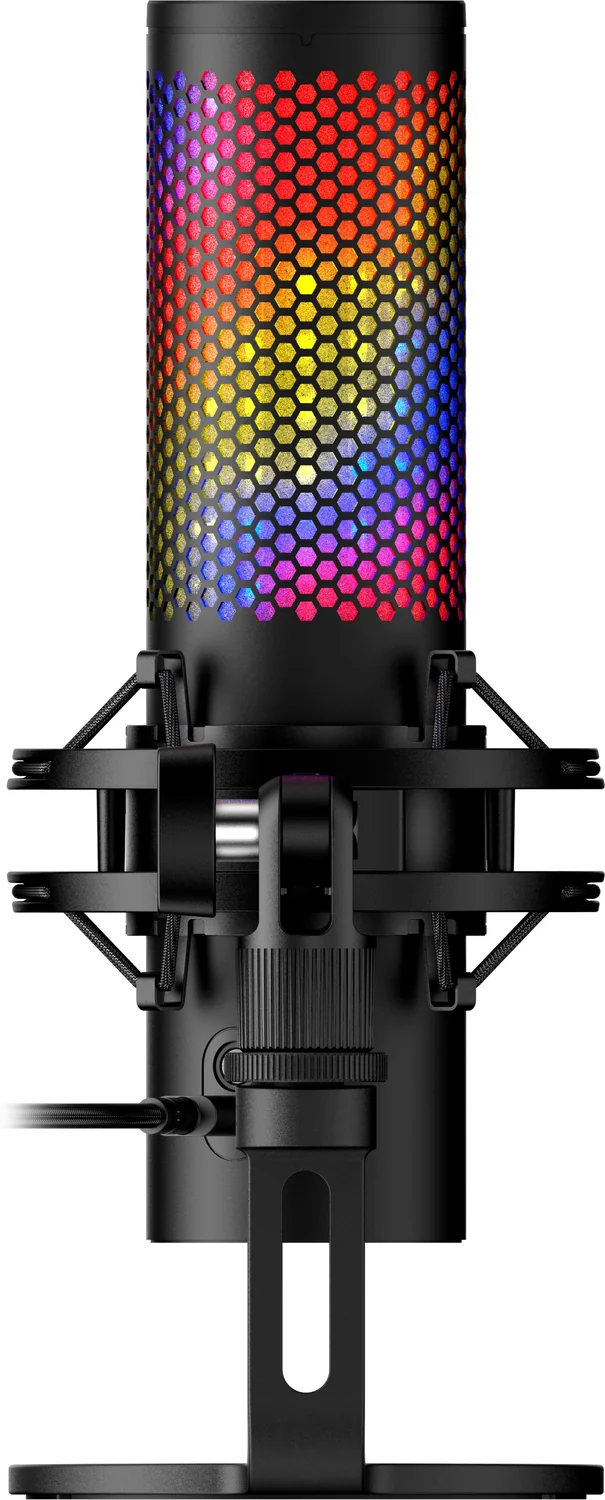 Microfone USB HyperX QuadCast 2 S Preto com Iluminação RGB - Imagem 5