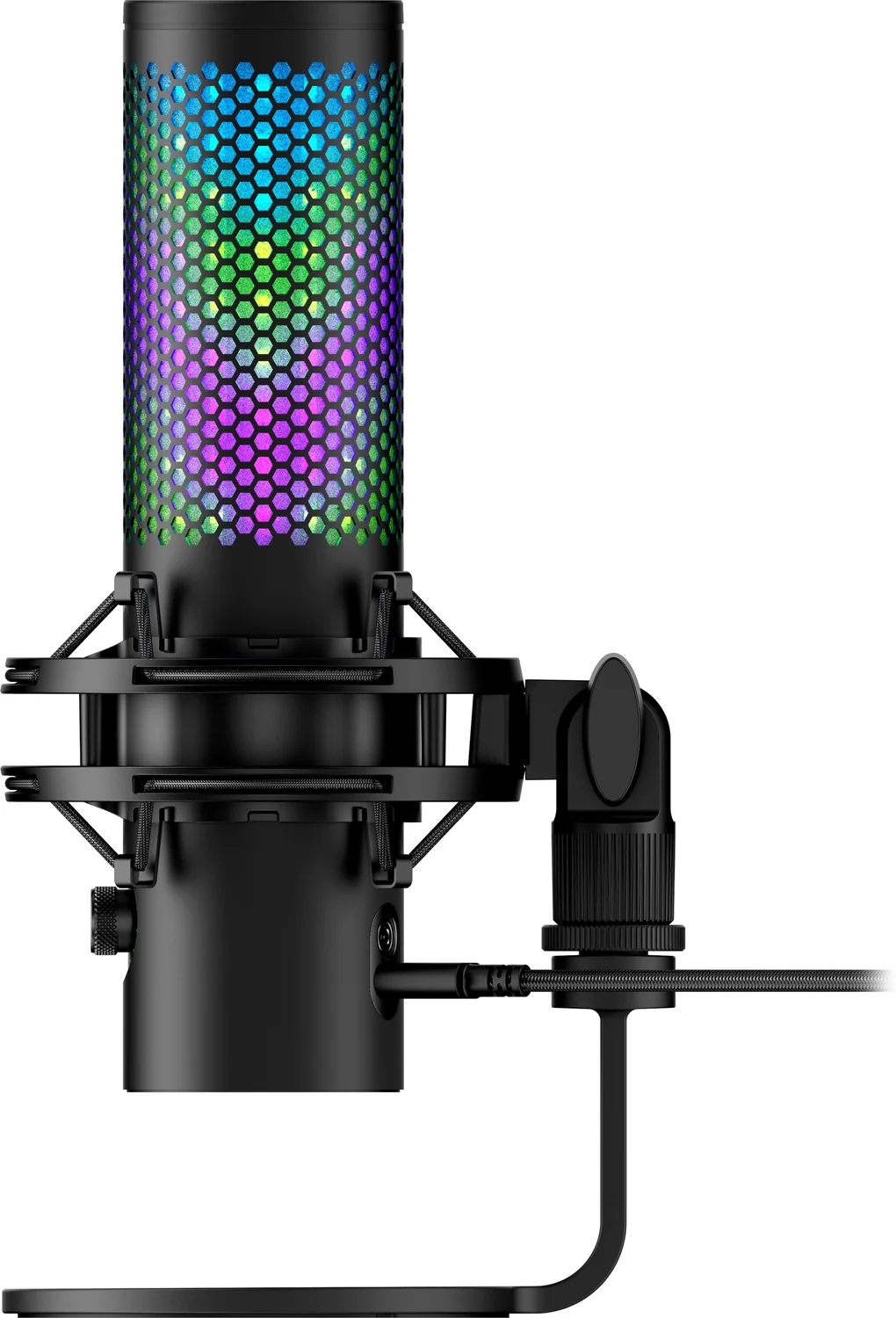 Microfone USB HyperX QuadCast 2 S Preto com Iluminação RGB - Imagem 3