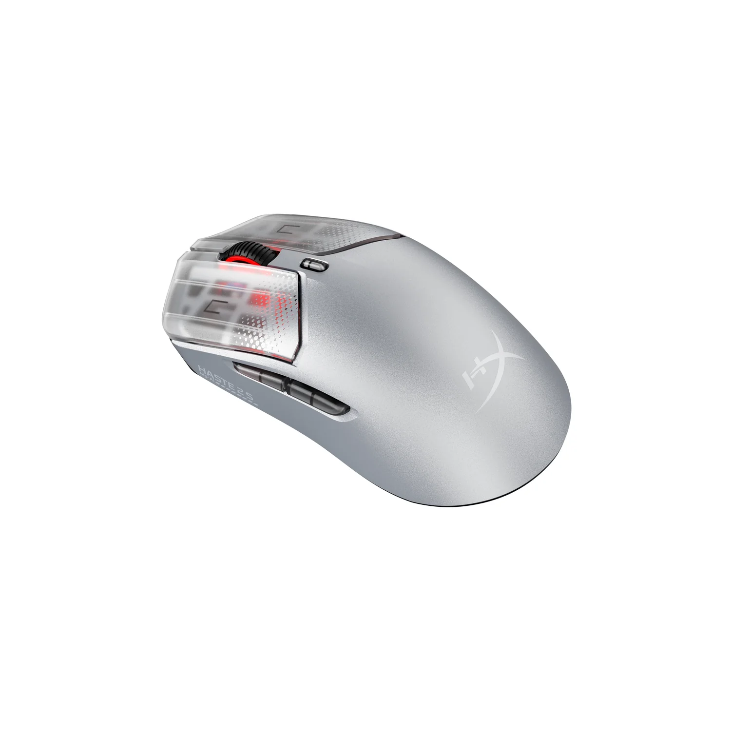 Rato gaming sem fios HyperX Pulsefire Haste 2 S magnésio 3200 DPI RGB prateado - Imagem 2