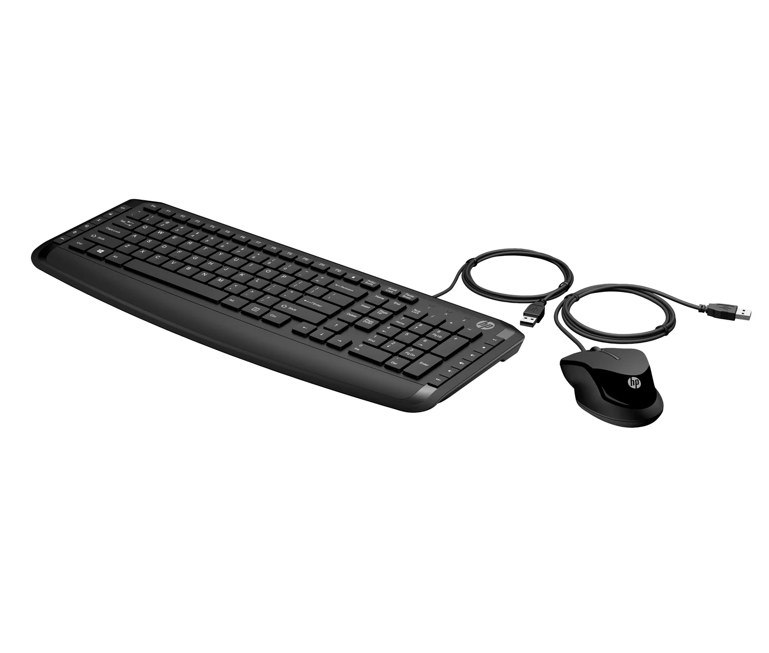 Teclado e Rato HP Pavilion 200 Com Fios USB Preto Kit Universal - Imagem 2