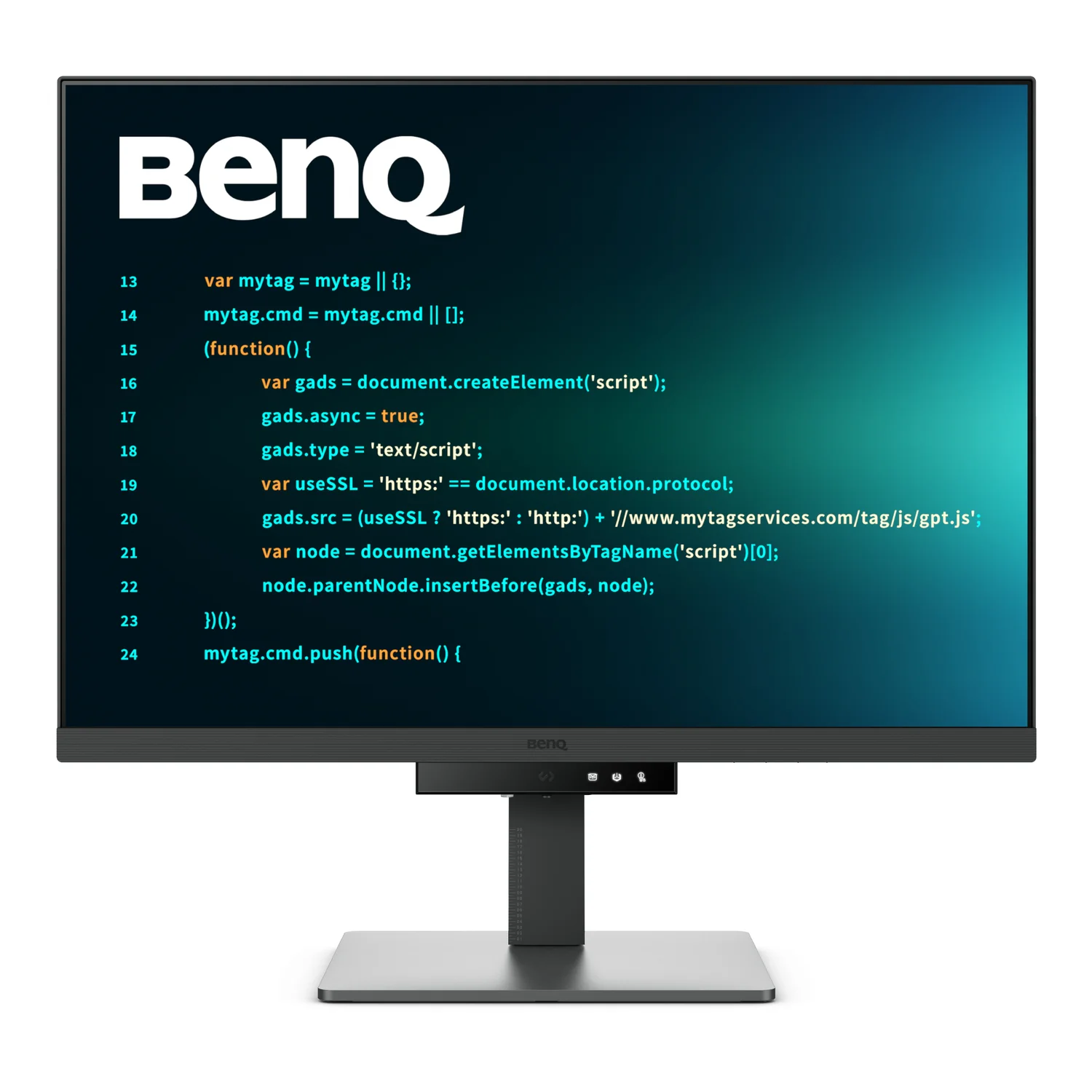 Monitor profissional BenQ RD280U 28.2" 4K+ 3:2 IPS USB-C 90W para programação