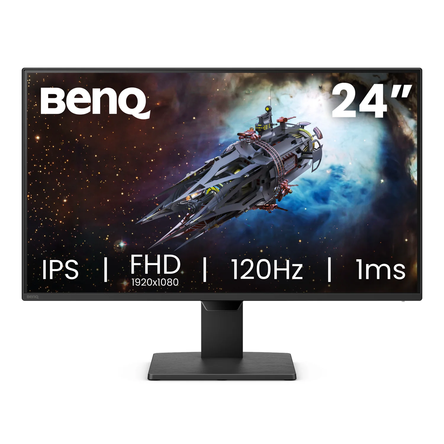 Monitor BenQ GW2490P 24" Full HD IPS 120Hz 5ms 99% sRGB HDMI DP Preto