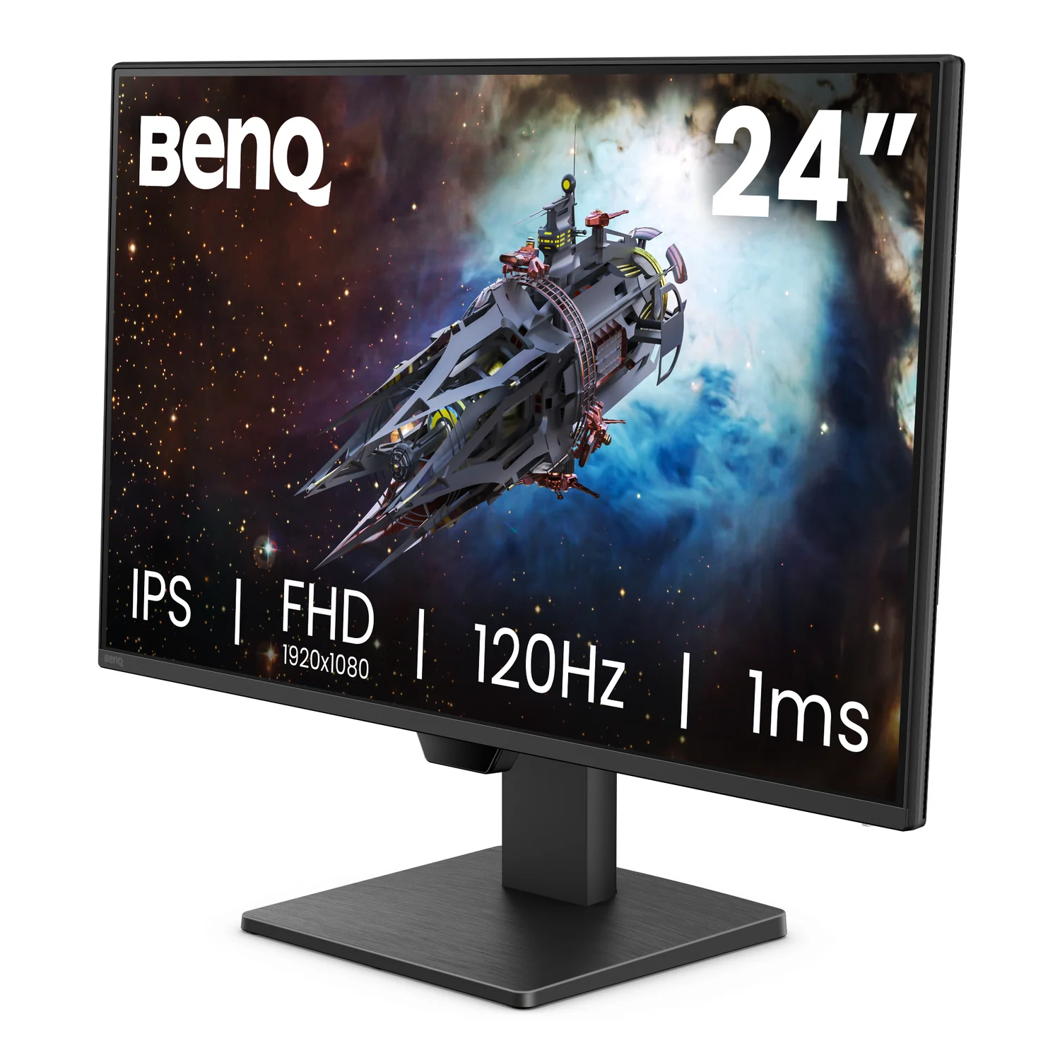 Monitor BenQ GW2490P 24" Full HD IPS 120Hz 5ms 99% sRGB HDMI DP Preto - Imagem 2