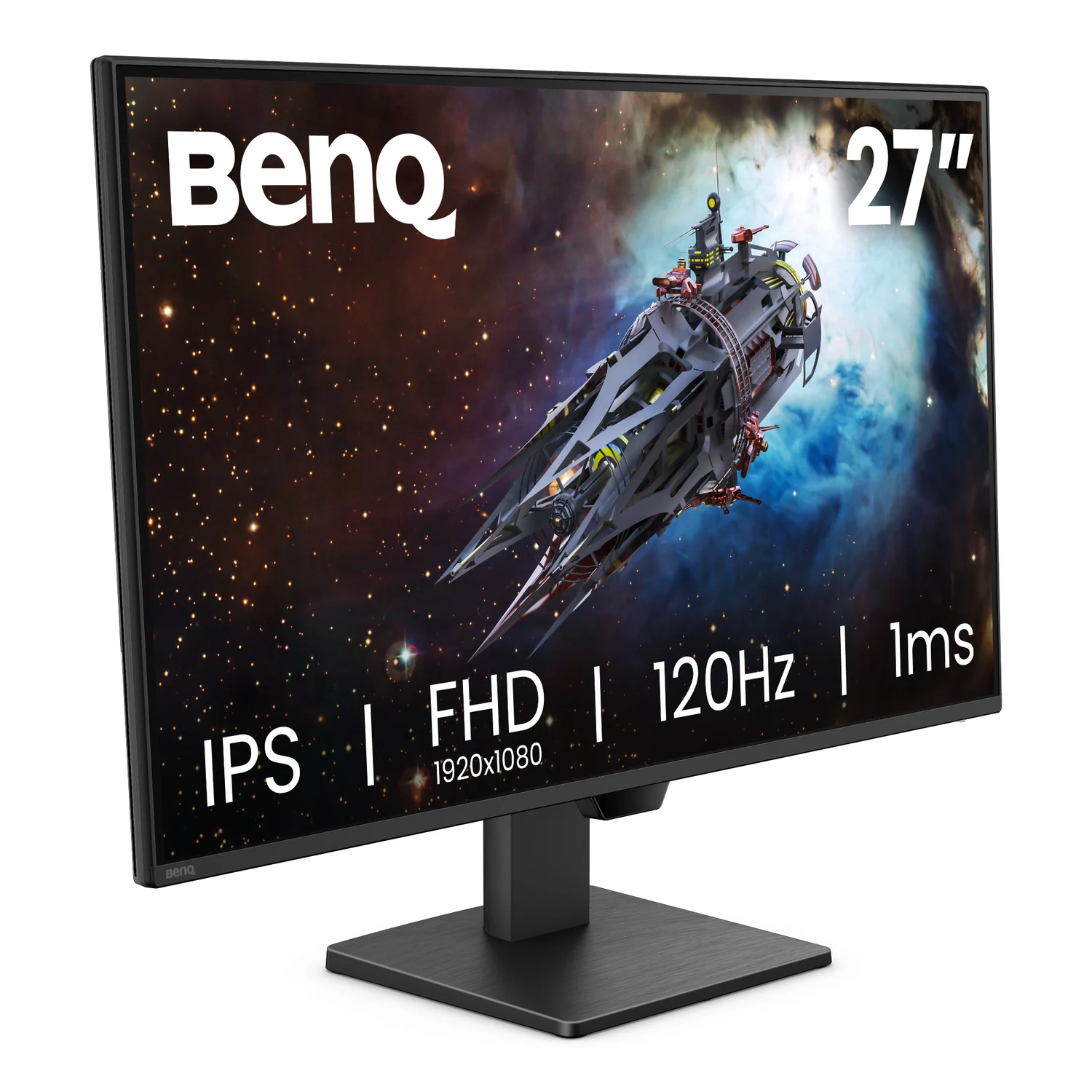 Monitor Benq GW2790P 27" Full HD IPS 120Hz 5ms 99% sRGB HDMI DP Pivot Altifalantes Preto - Imagem 3