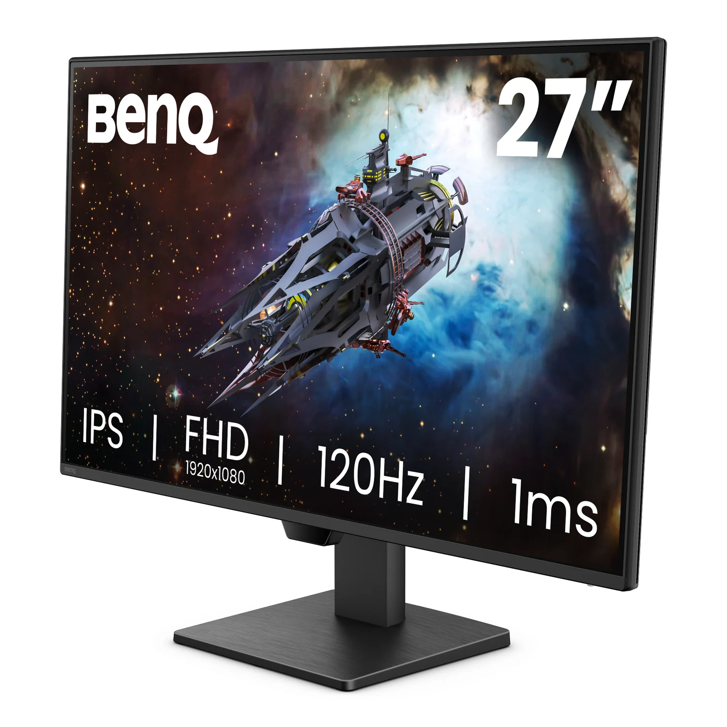 Monitor Benq GW2790P 27" Full HD IPS 120Hz 5ms 99% sRGB HDMI DP Pivot Altifalantes Preto - Imagem 2