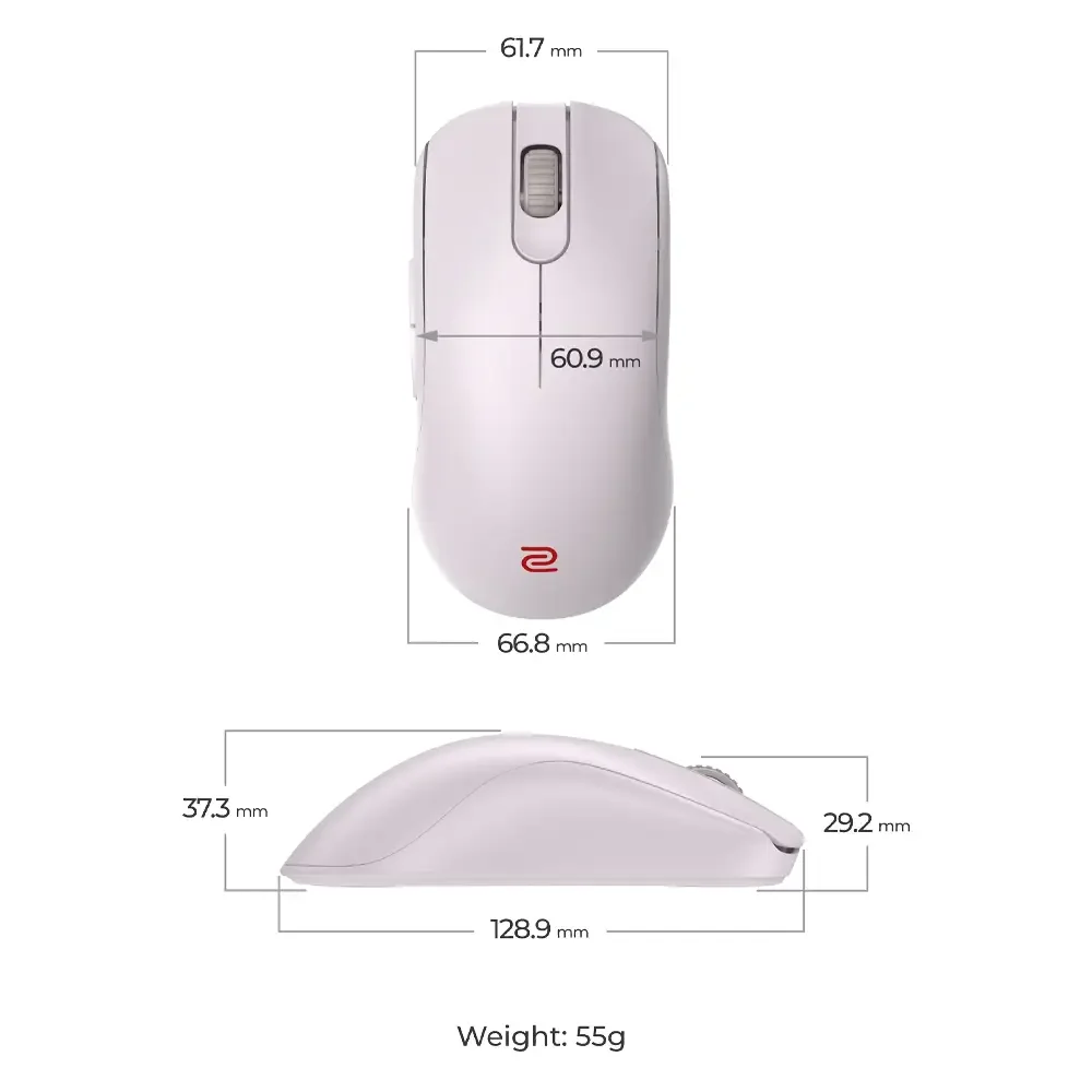 Rato Gaming Sem Fios BenQ Zowie FK1-DW Cinzento - Imagem 7