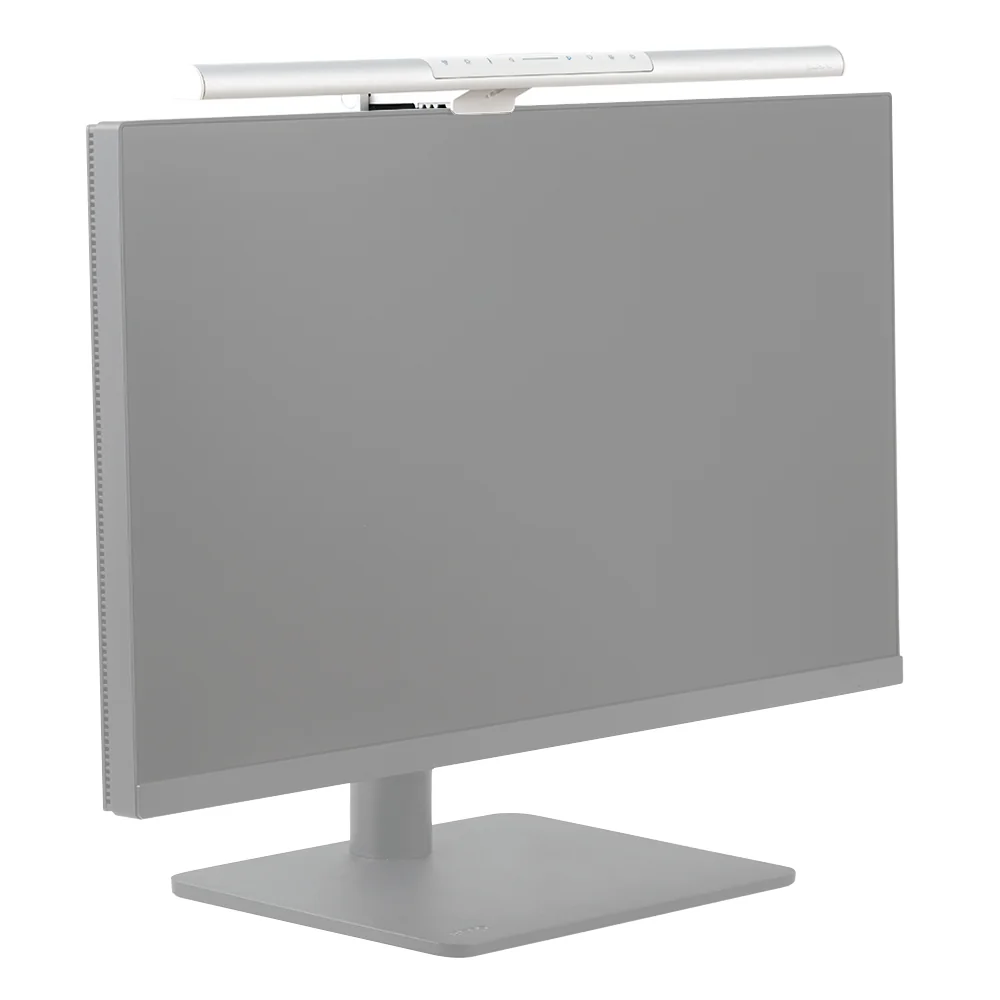 Candeeiro LED para monitor BenQ ScreenBar Pro 1000 lm prateado - Imagem 5