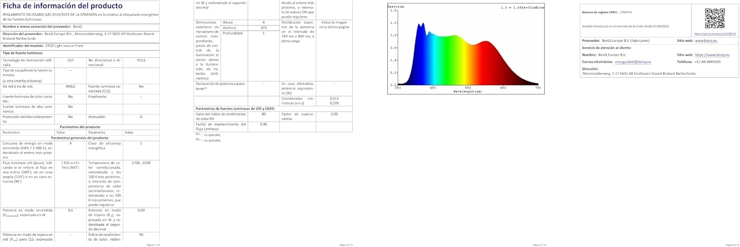 Barra de Luz LED para Monitor BenQ para iMac Prateado - Imagem 9
