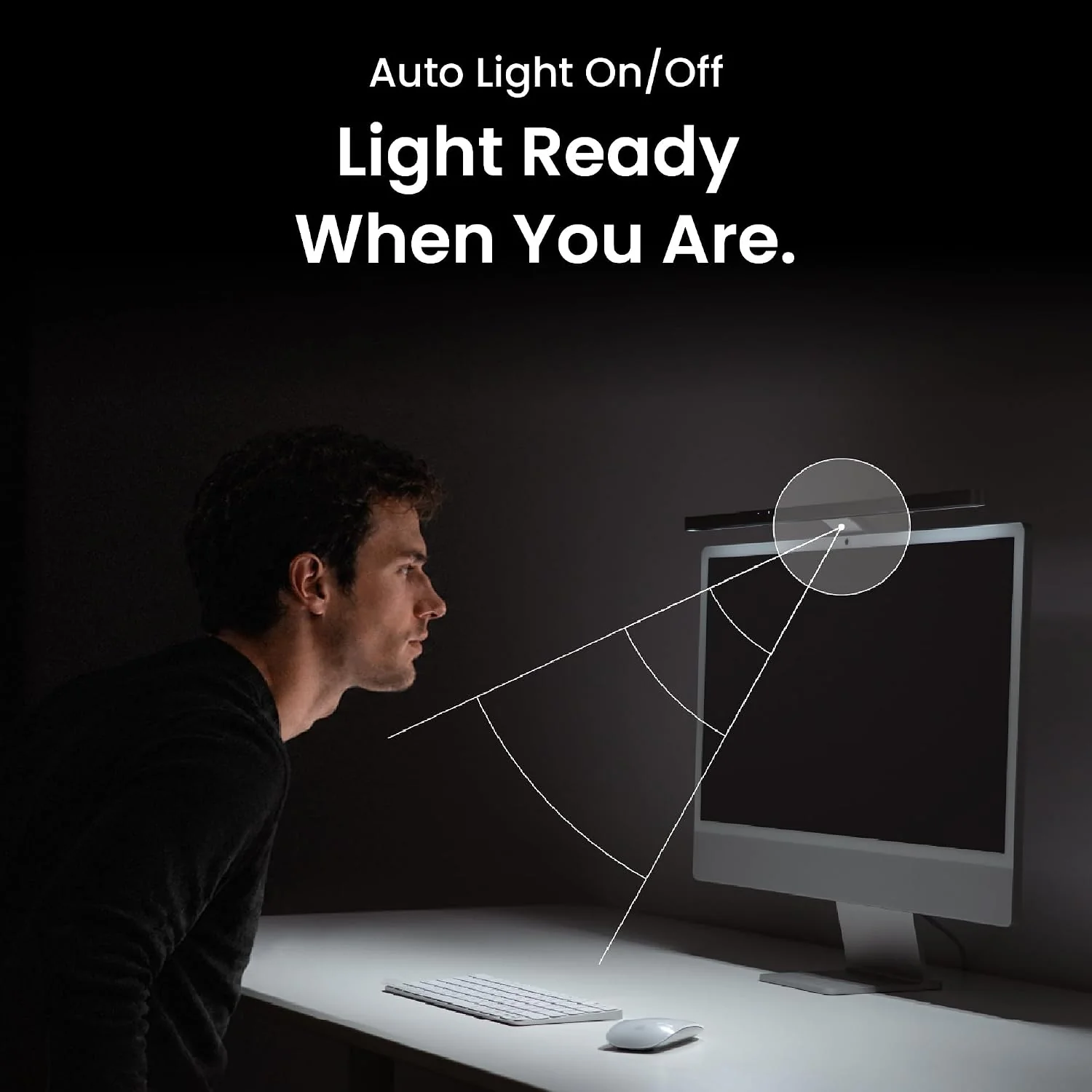 Barra de Luz LED para Monitor BenQ para iMac Prateado - Imagem 7