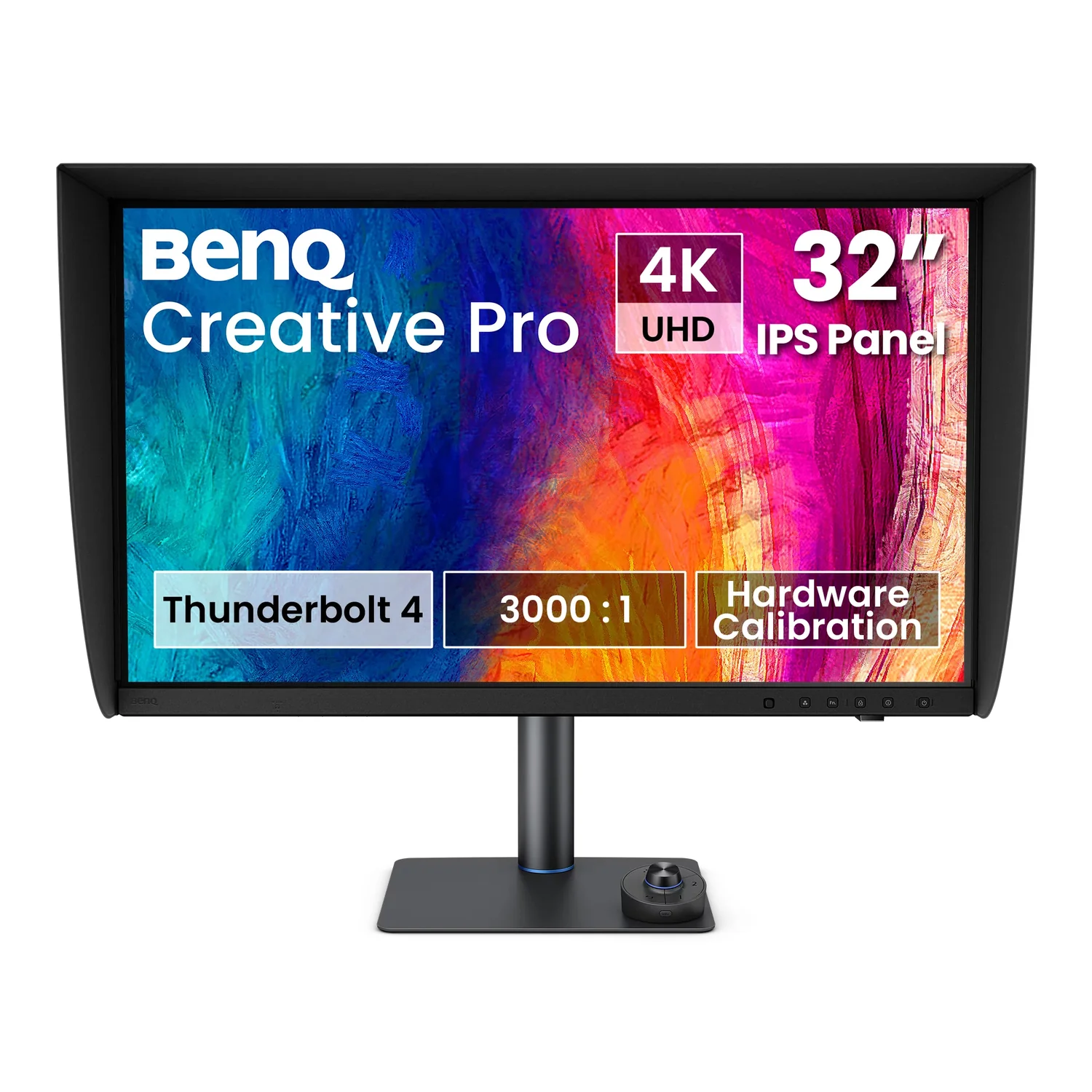 Monitor Benq PV3250U 32" 4K UHD IPS 120Hz 5ms HDR600 Thunderbolt 4 96W HDMI 2.1 Preto - Imagem 1