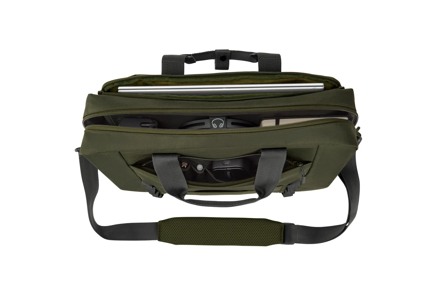 Mala Modular HP 9J4C2AA para Portatil 15.6 polegadas Cinzento Verde - Imagem 7